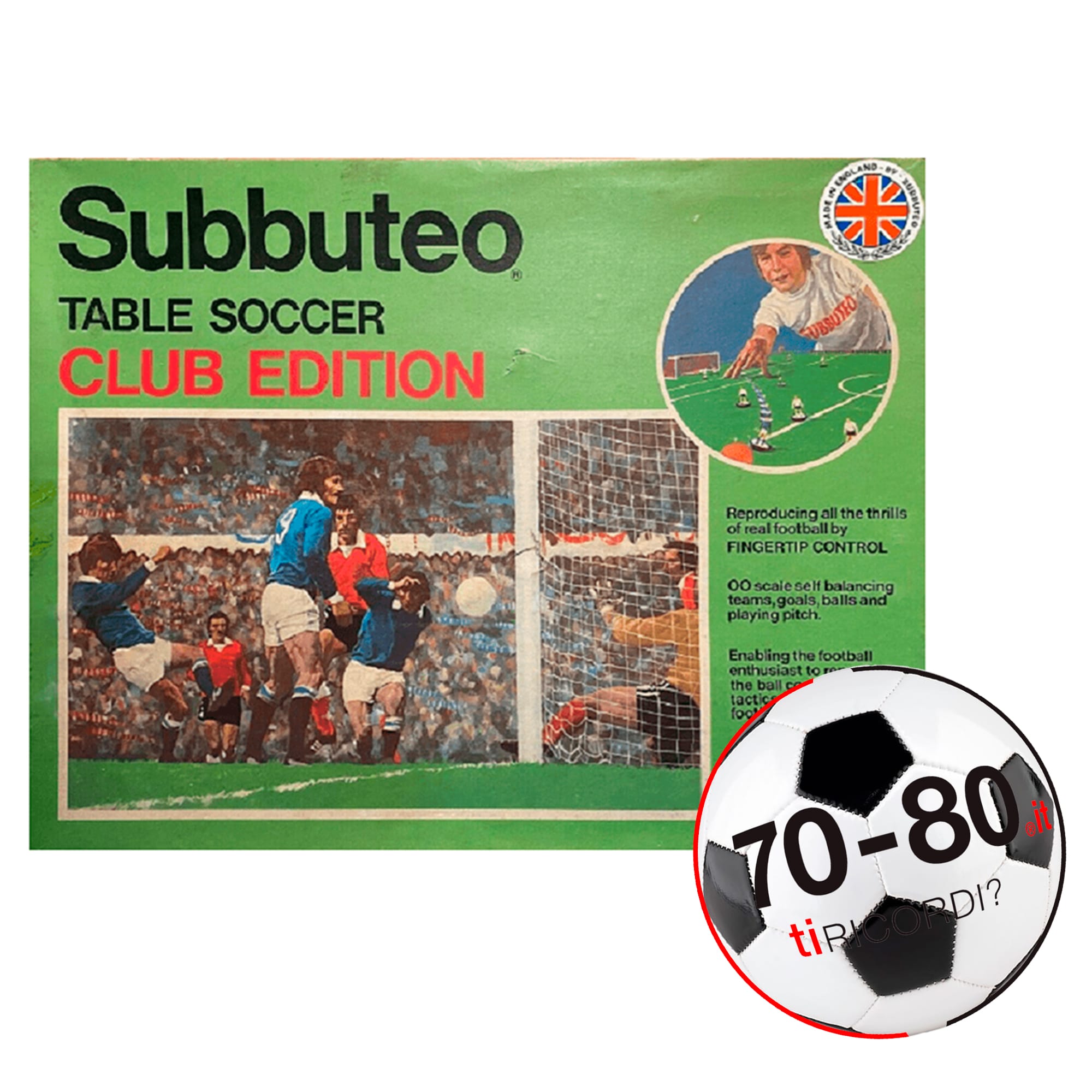 SETTANTAxOTTANTA: Anni 70. Subbuteo arriva in Italia, i tornei casalinghi sono una piacevole abitudine dei pomeriggi invernali