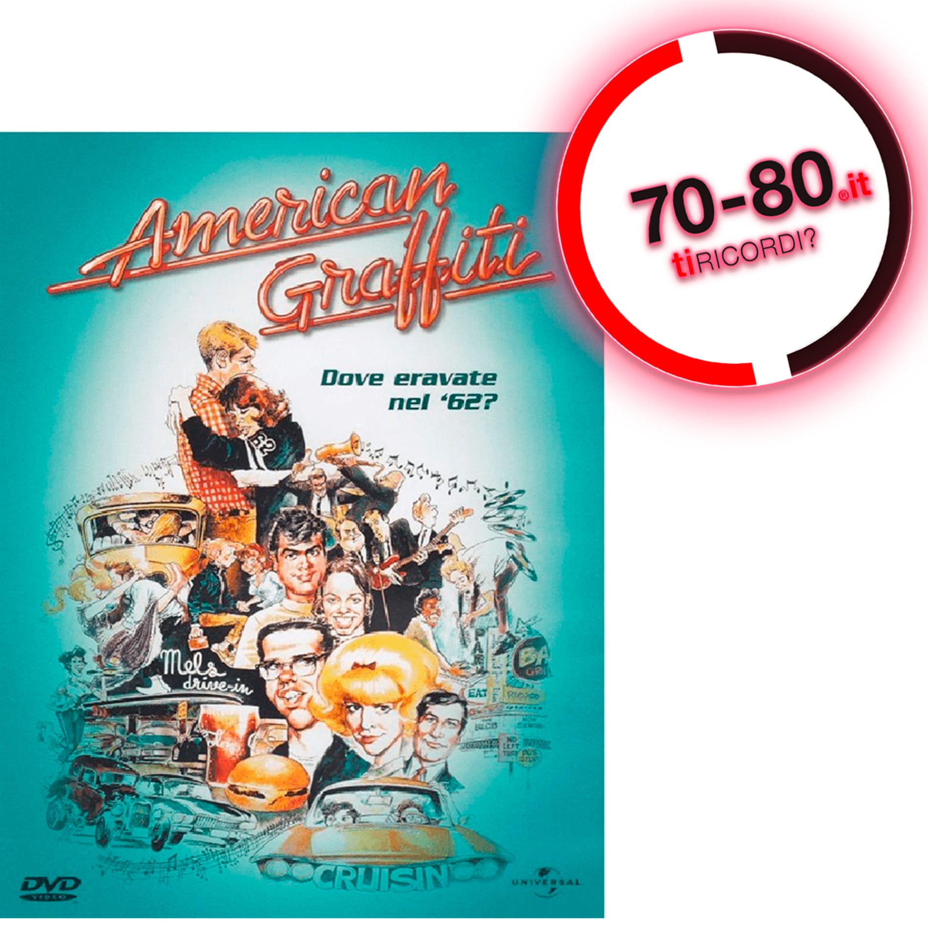 SETTANTAxOTTANTA: 1973. Esce al Cinema American Graffiti di George Lucas con Ron Howard
