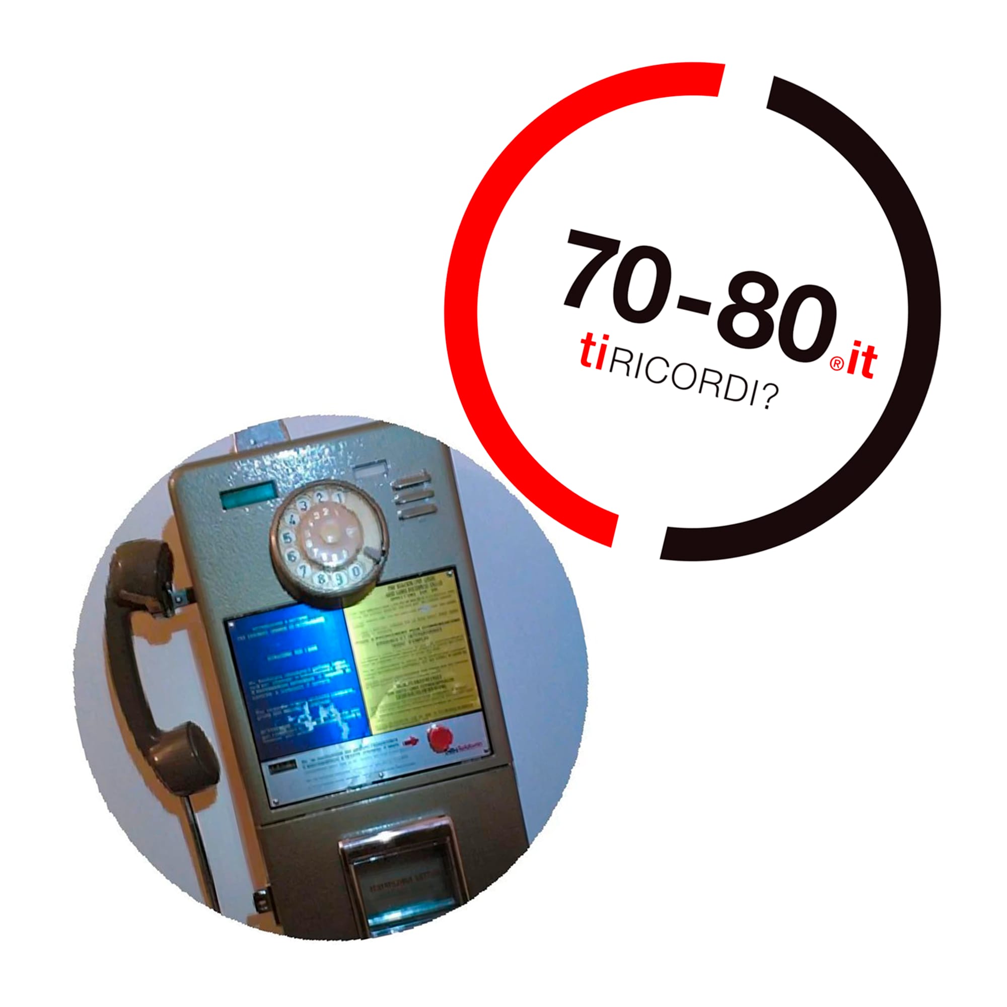 SETTANTAxOTTANTA: Anni 50-80. Il telefono pubblico scandisce la storia italiana con i modelli che si susseguono nei decenni