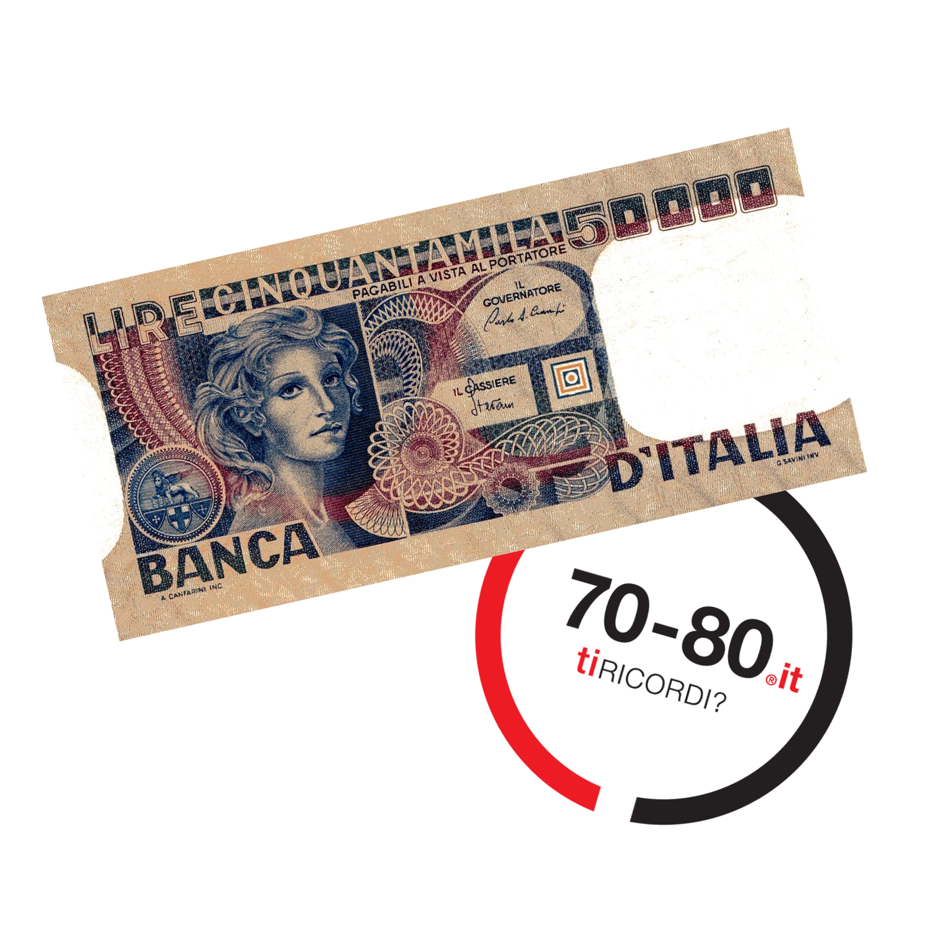 SETTANTAxOTTANTA: 1976. Circolano le banconote ispirate ai pittori del passato. Una donna si riconosce e fa causa alla Banca d’Italia