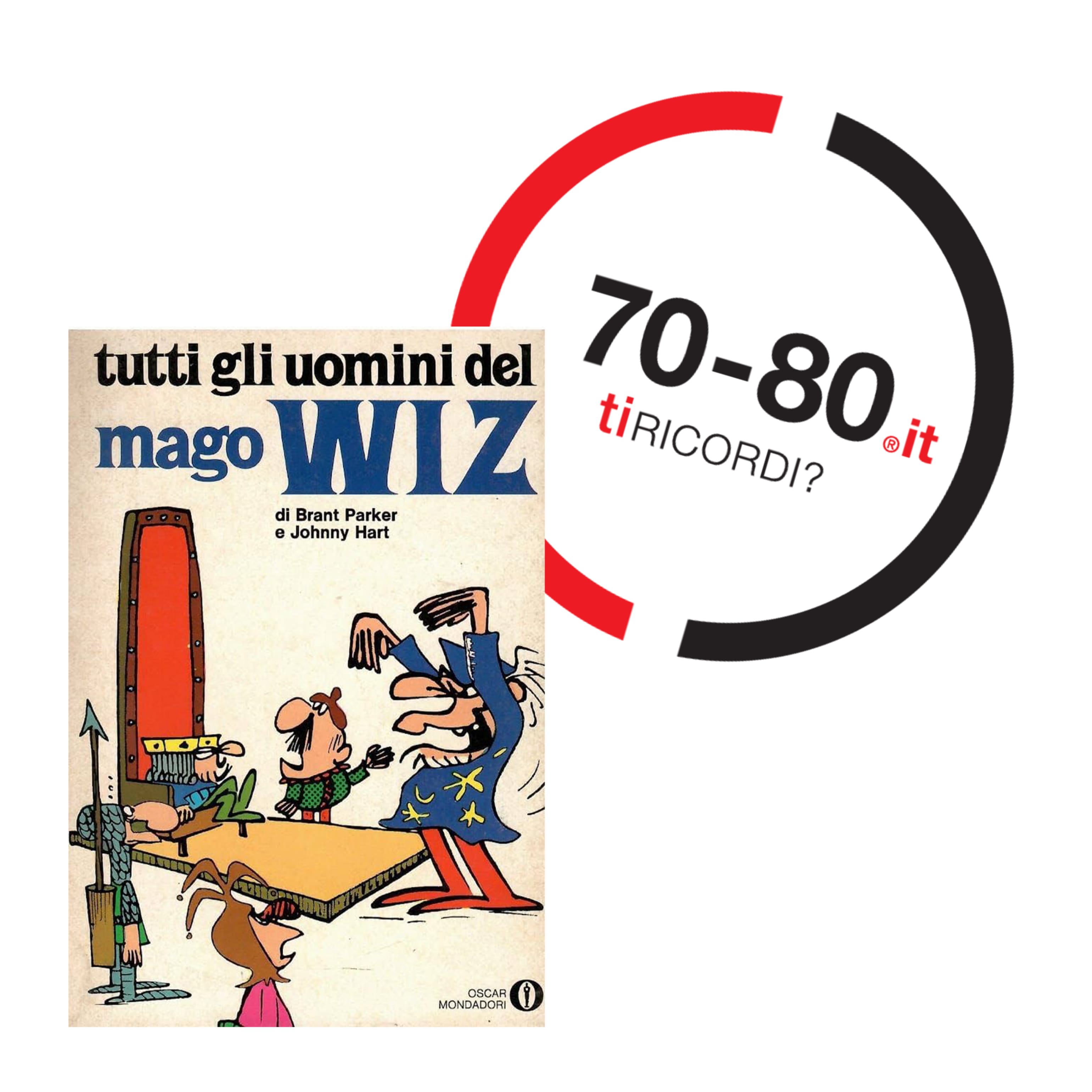 SETTANTAxOTTANTA: 1964. Nasce il mago di Wiz. Parodia del mago di Oz diventa una delle strisce a fumetti più pubblicate al mondo