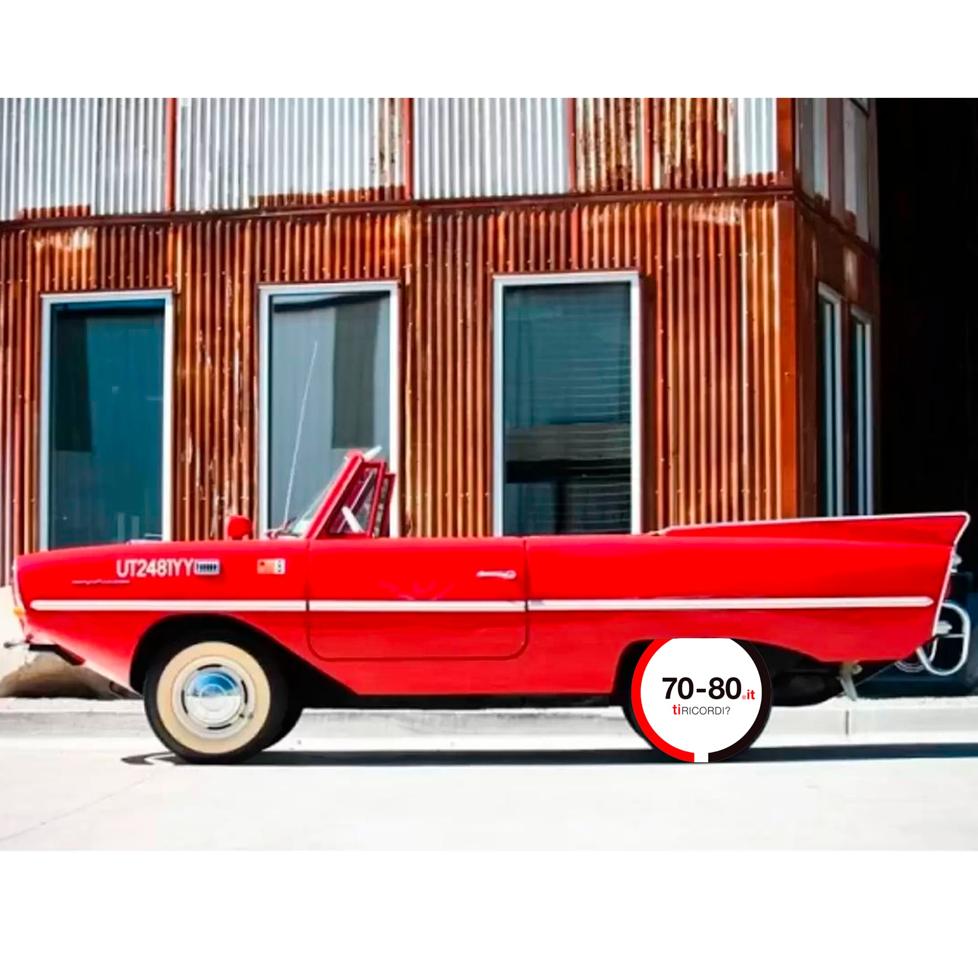 SETTANTAxOTTANTA: 1962. Arriva Amphicar, l’auto anfibia tedesca naturalizzata americana amata anche dai britannici Avengers