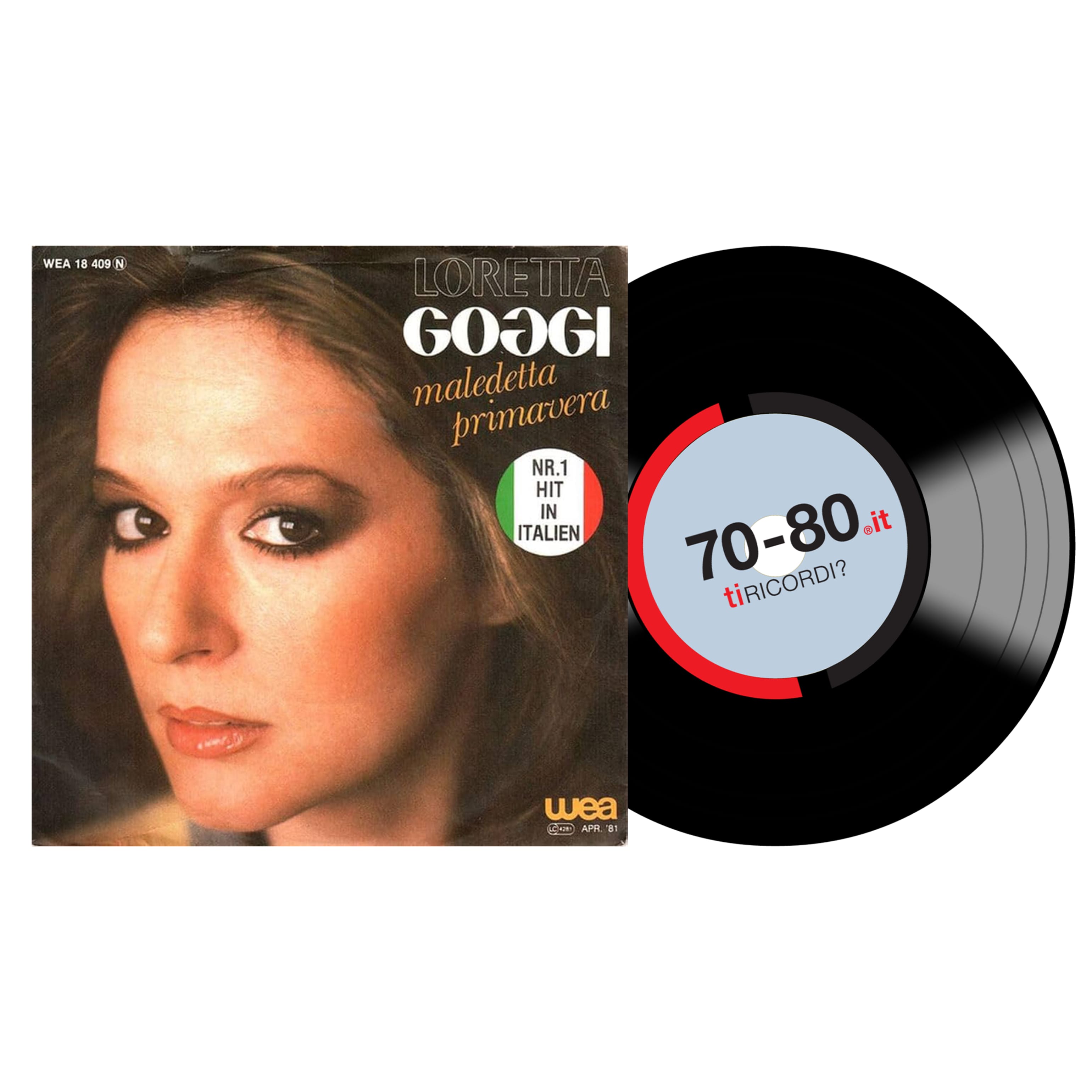 SETTANTAxOTTANTA: 1981. Maledetta primavera di Loretta Goggi la canzone che non doveva cantare diventa un successo internazionale