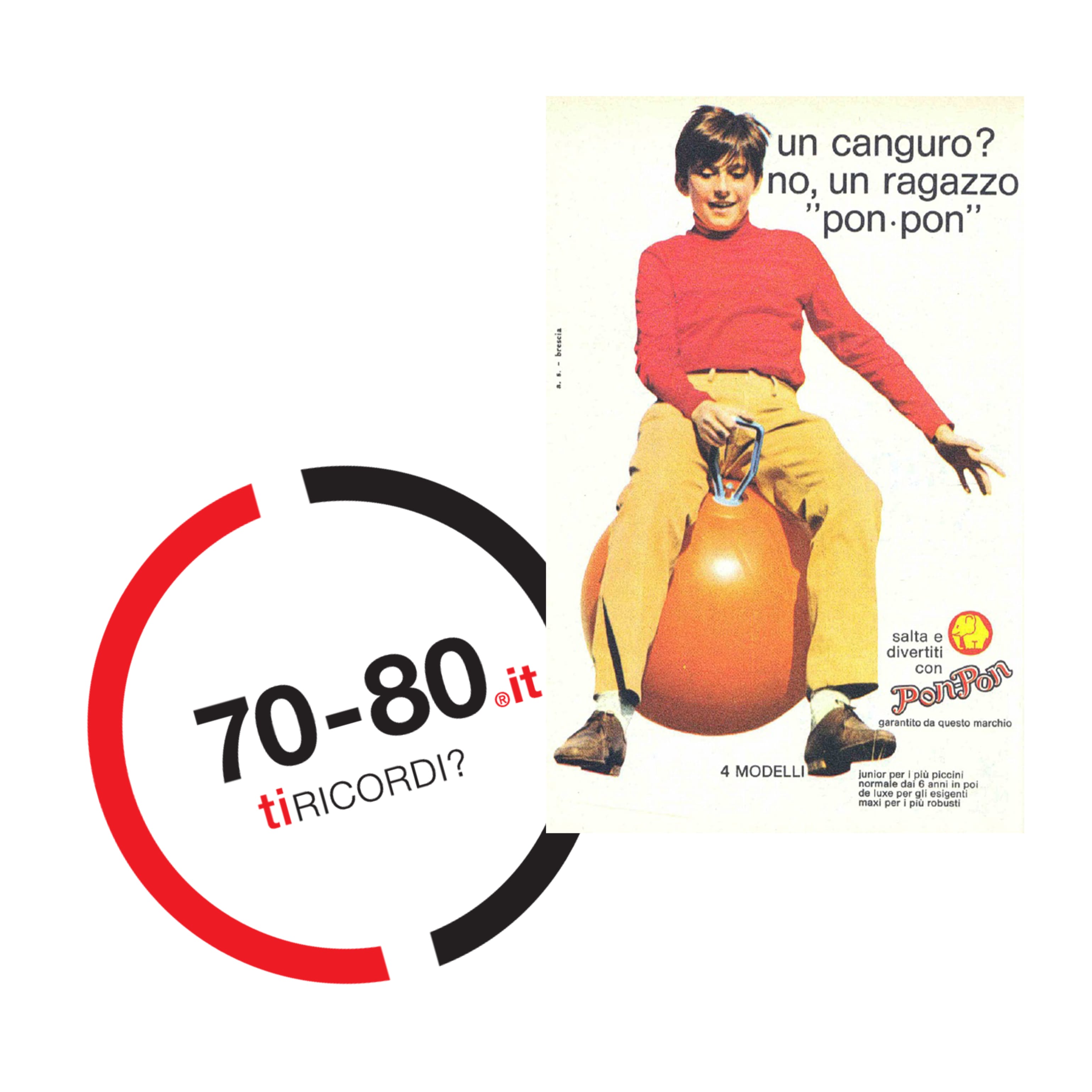 SETTANTAxOTTANTA: Anni 60-70. Esplode fenomeno Pon Pon. Il pallone gigante creato per i giovani che strizza l’occhio anche agli adulti