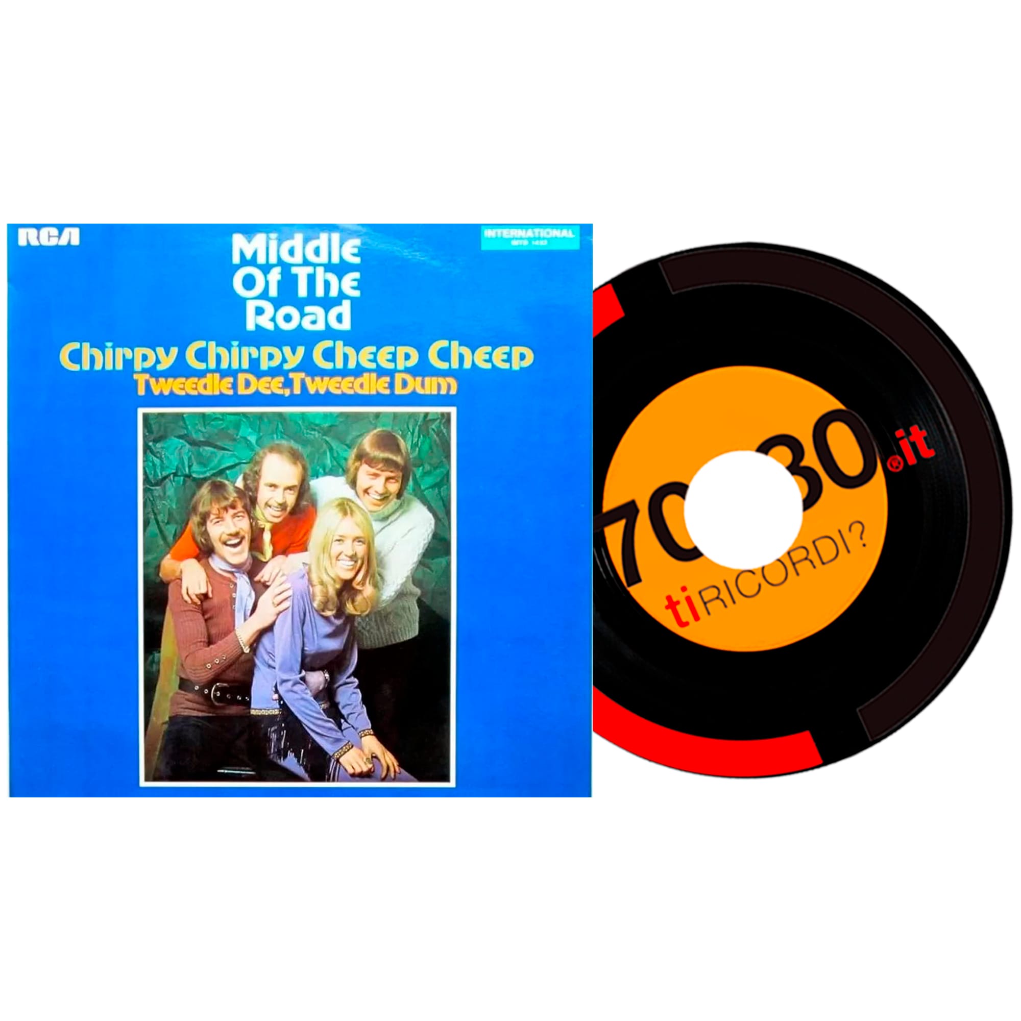 SETTANTAxOTTANTA: 1971. I Middle of the Road conquistano le classifiche europee con Chirpy Chirpy Cheep Cheep