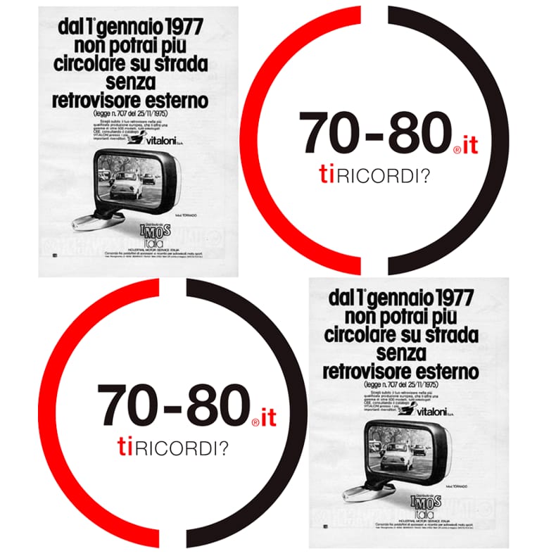 SETTANTAxOTTANTA: Retrovisore