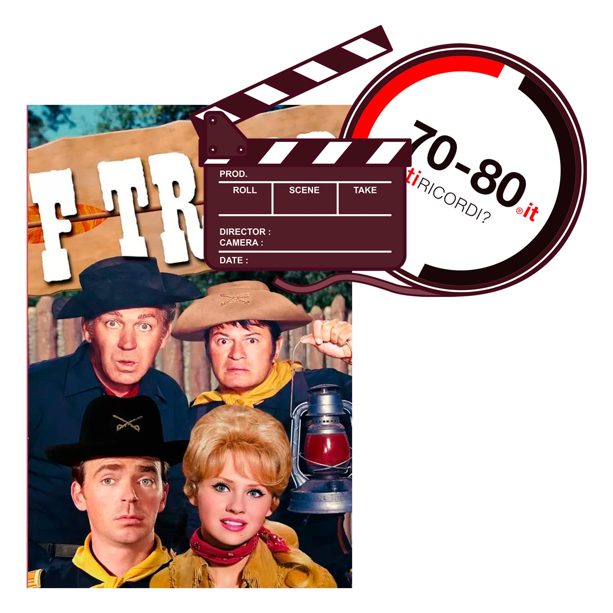 SETTANTAxOTTANTA: 1971. Arriva in Italia I Forti di Forte Coraggio, con la serie tv la comicità fa capolino nel genere western