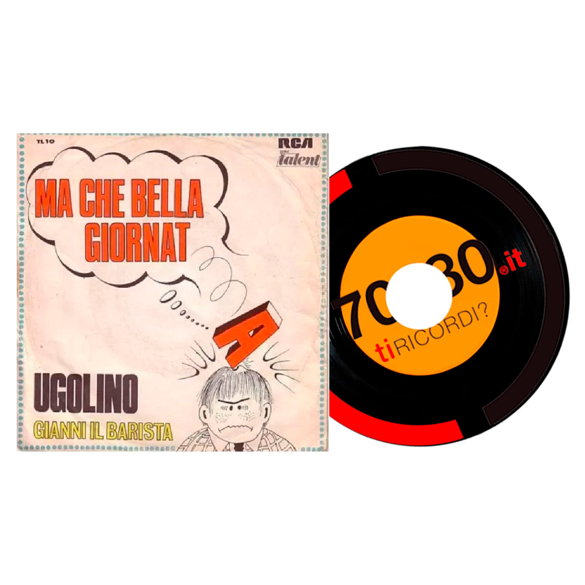 SETTANTAxOTTANTA: 1968. Ugolino canta Ma che bella giornata, canzone antesignana del genere demenziale, forse primo rap italiano