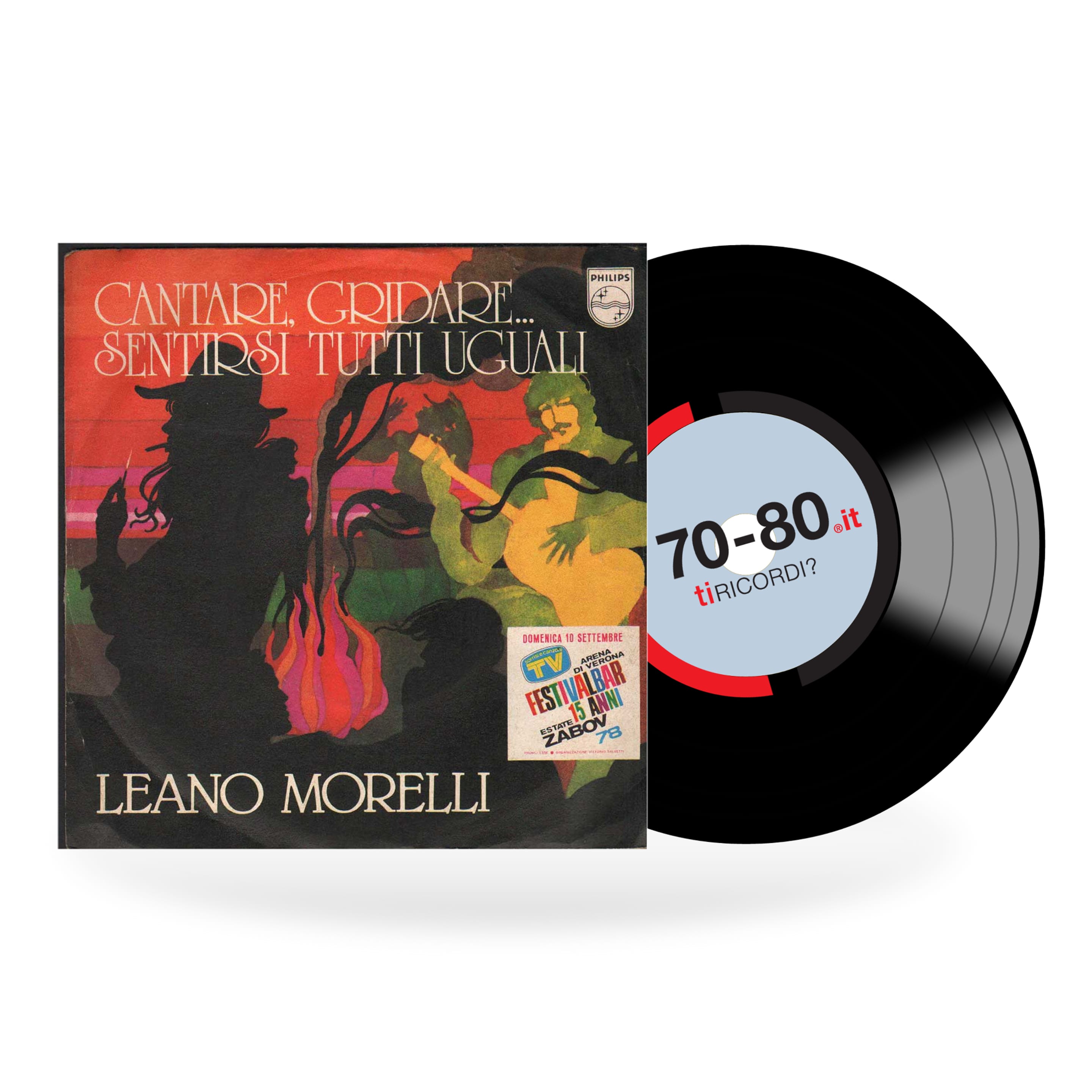 SETTANTAxOTTANTA: 1976 Leano Morelli canta Nata libera, il brano dedicato alla hippy olandese che girava il mondo
