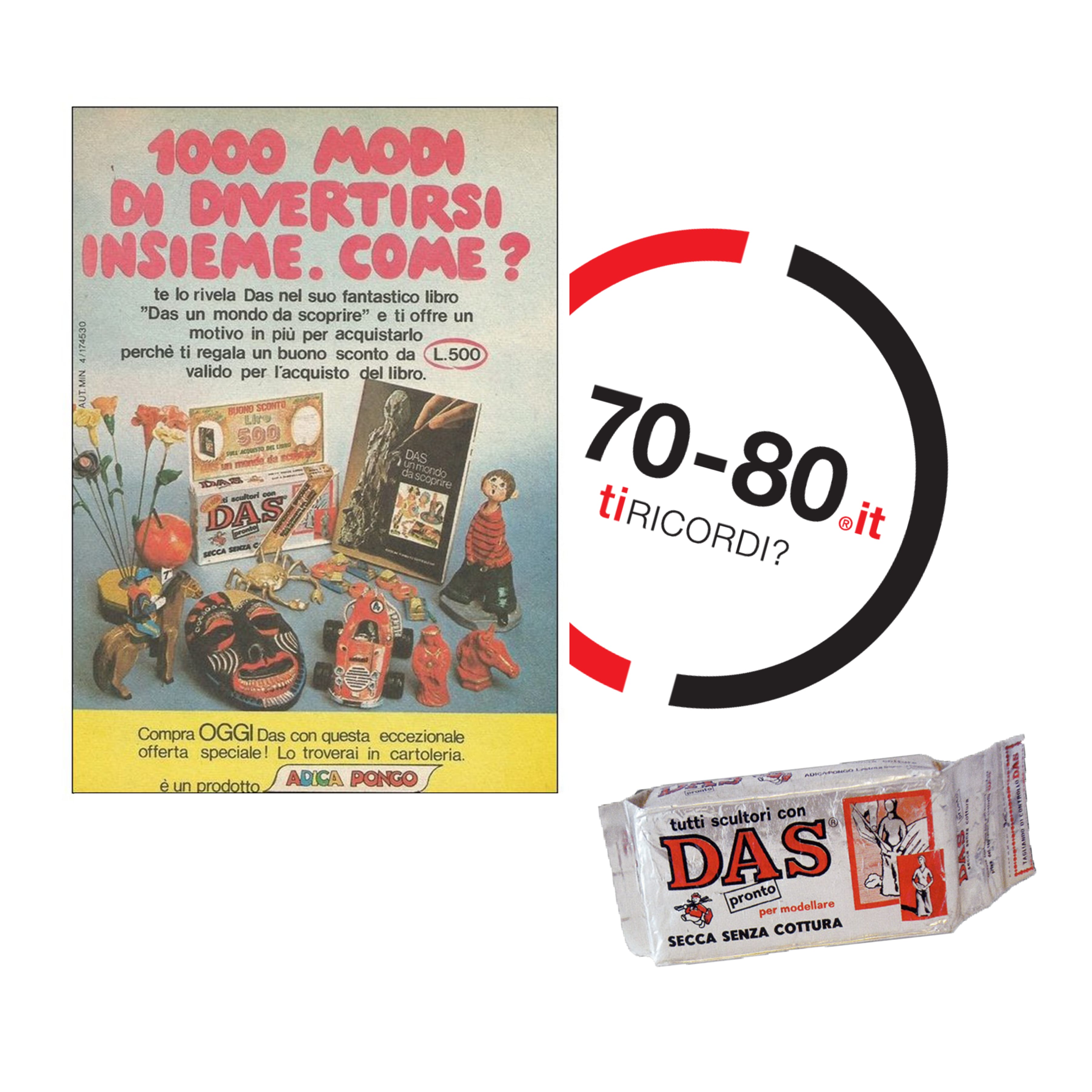 SETTANTAxOTTANTA 1962. Il poeta Dario Sala brevetta un materiale col suo acronimo il DAS.