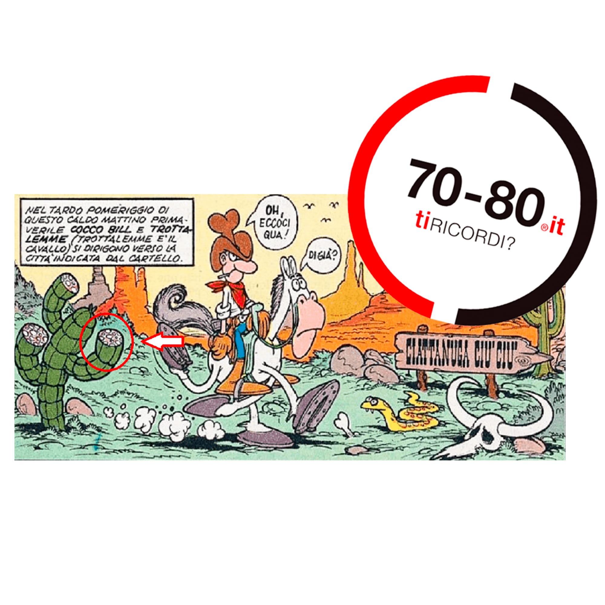 SETTANTAxOTTANTA: Cocco Bill, il pilostero di Jacovitti col mezzo salame