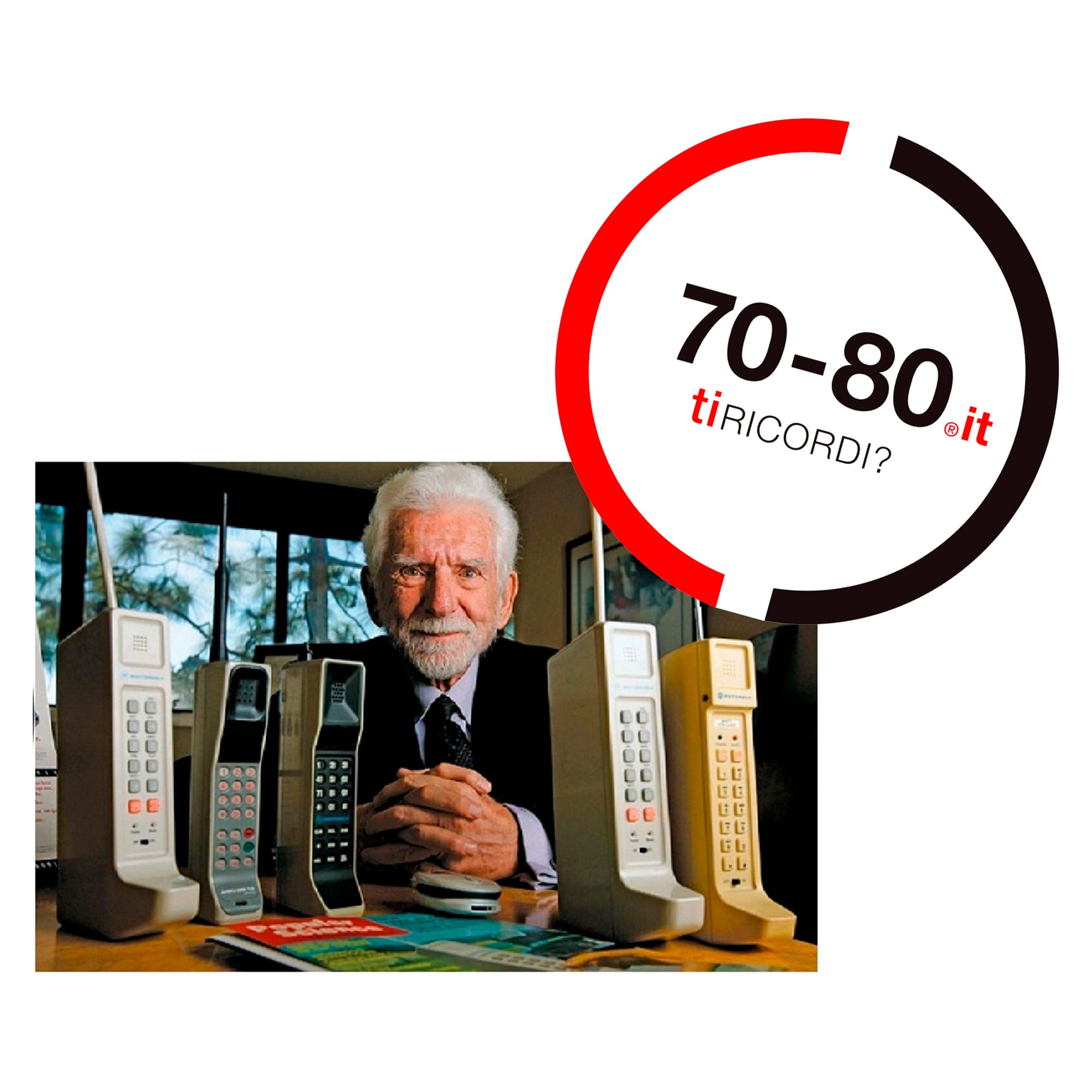SETTANTAxOTTANTA: 1984. Arriva il Motorola DynaTAC 8000X, il primo cellulare della storia