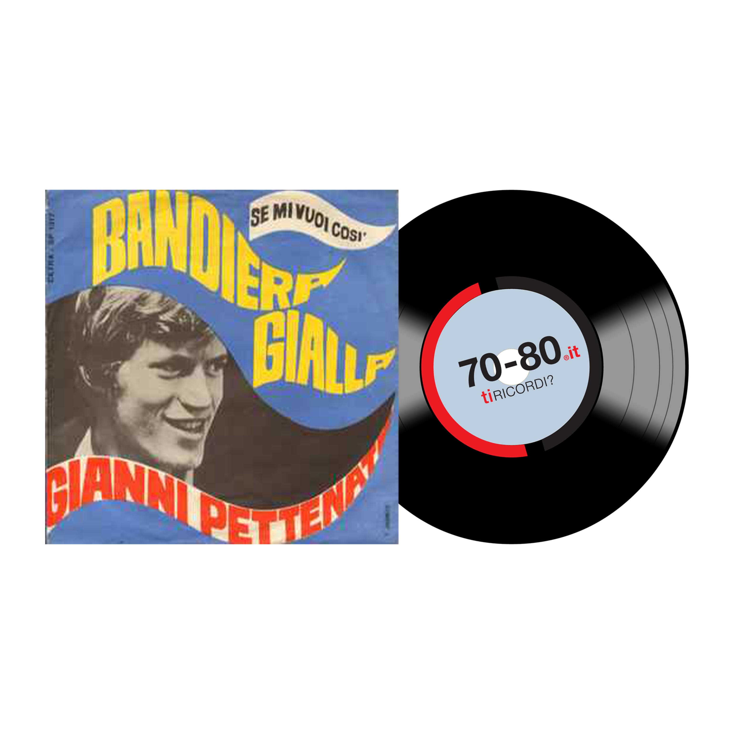 SETTANTAxOTTANTA: 1966. Gianni Pettenati incide Bandiera gialla, cover di The Pied Piper dei Crispian St. Peters