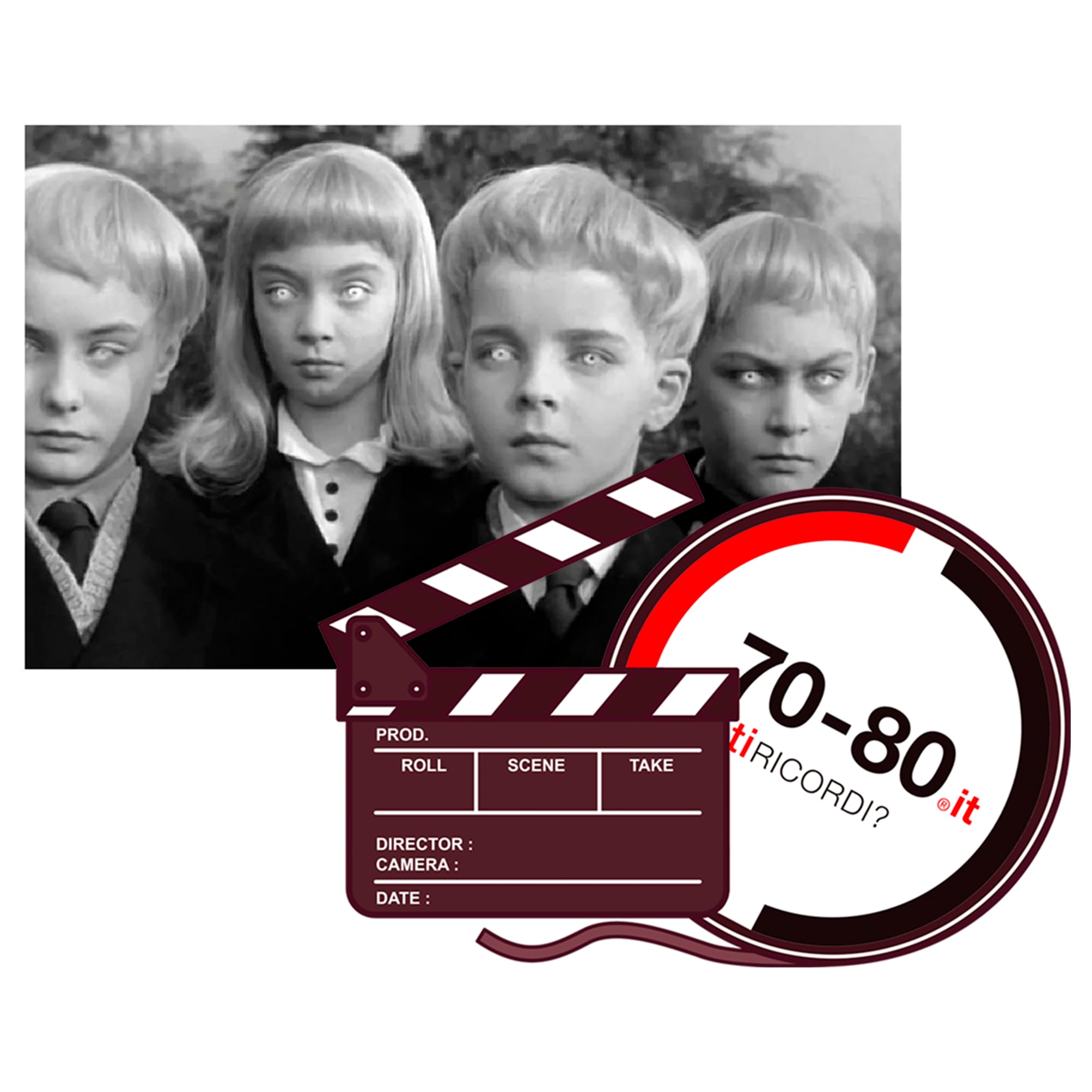 SETTANTAxOTTANTA: 1960. Il villaggio dei dannati. Biondi e dagli occhi luminescenti i bambini extraterrestri terrorizzano la Gran Bretagna