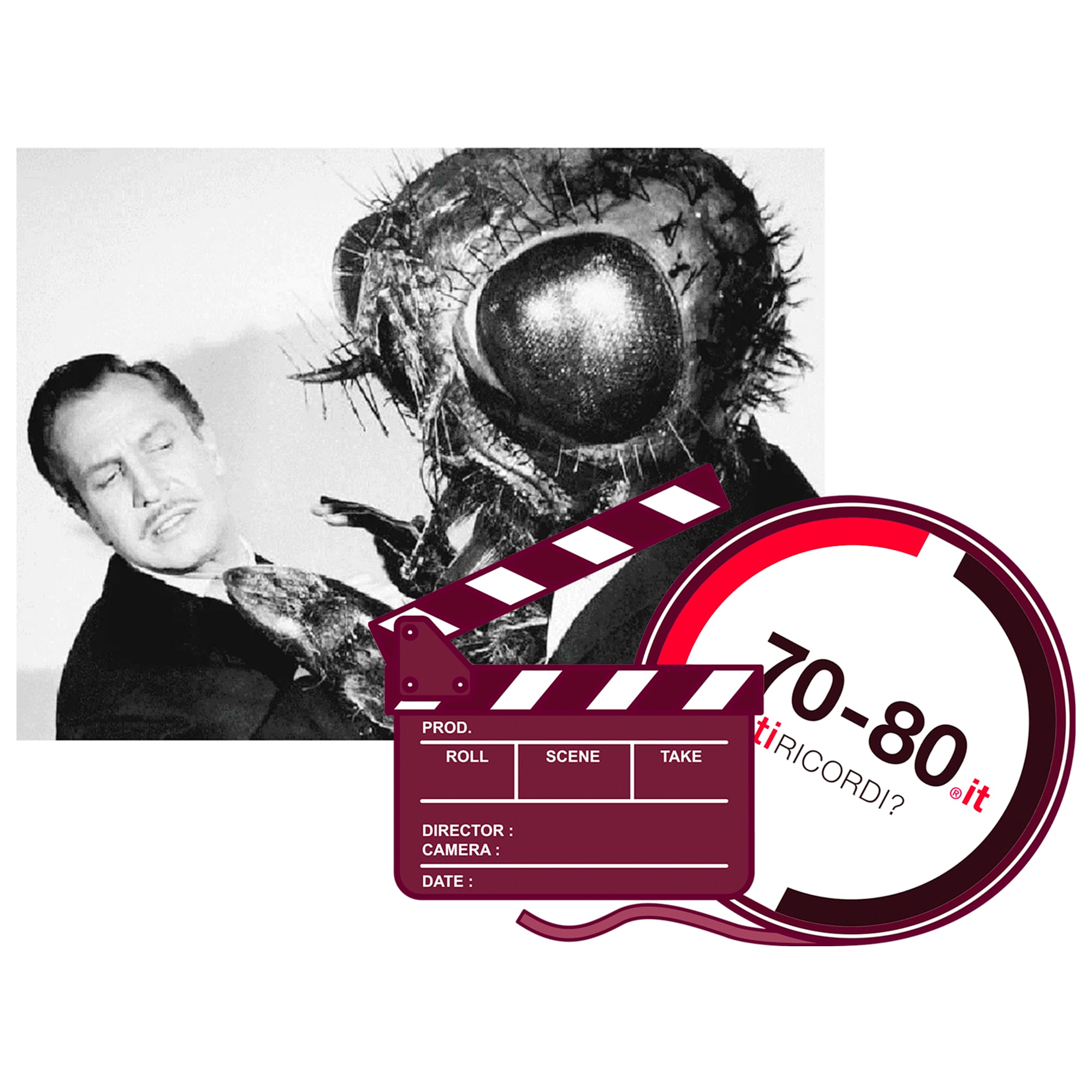 SETTANTAxOTTANTA: 1958. Esce al cinema L’esperimento del dottor K (La mosca), l’attore David Hedison recita con una maschera di dieci chili