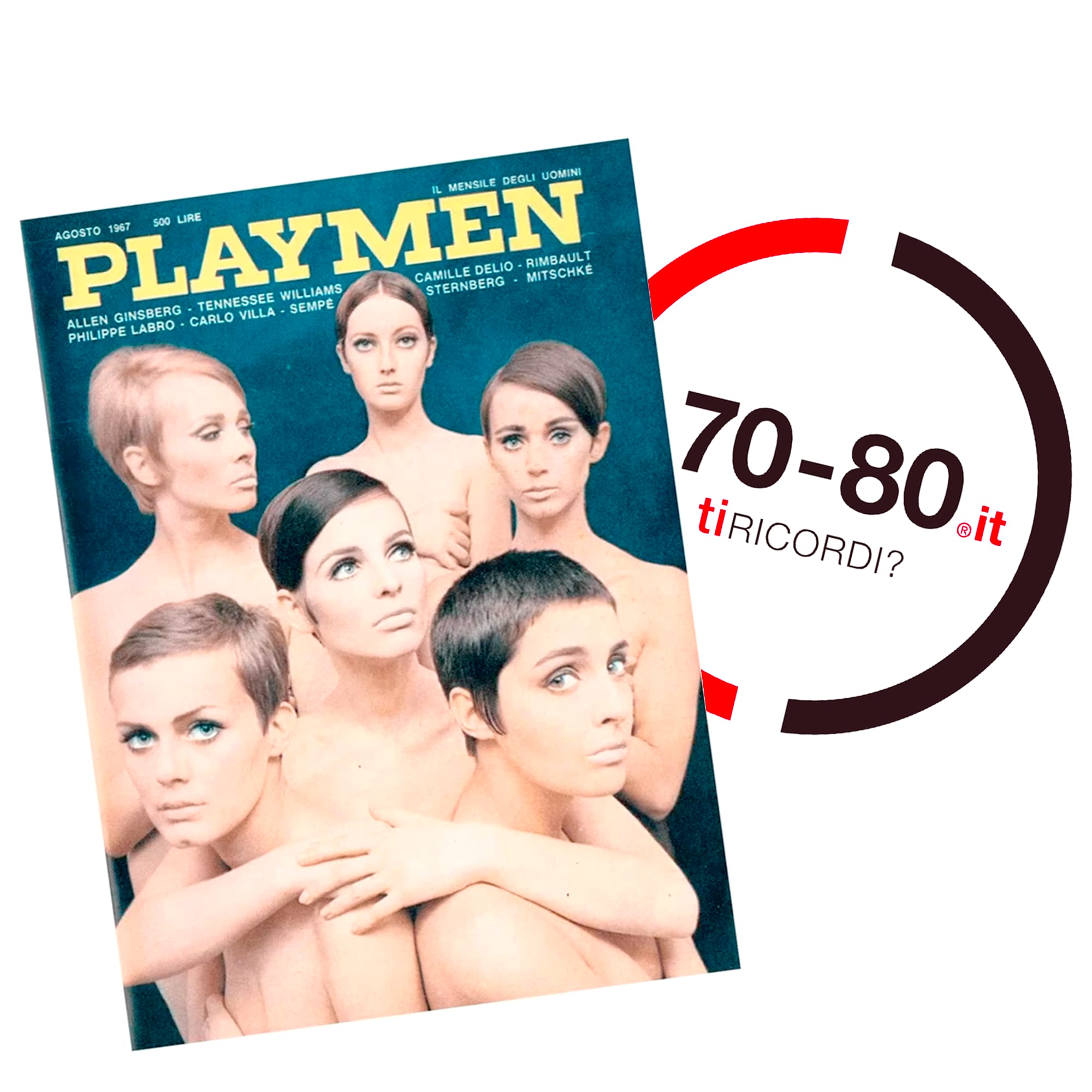 SETTANTAxOTTANTA: 1967. Nasce Playmen concorrente italiano di Playboy. Che arriverà a superarne la versione tricolore con 450.000 copie