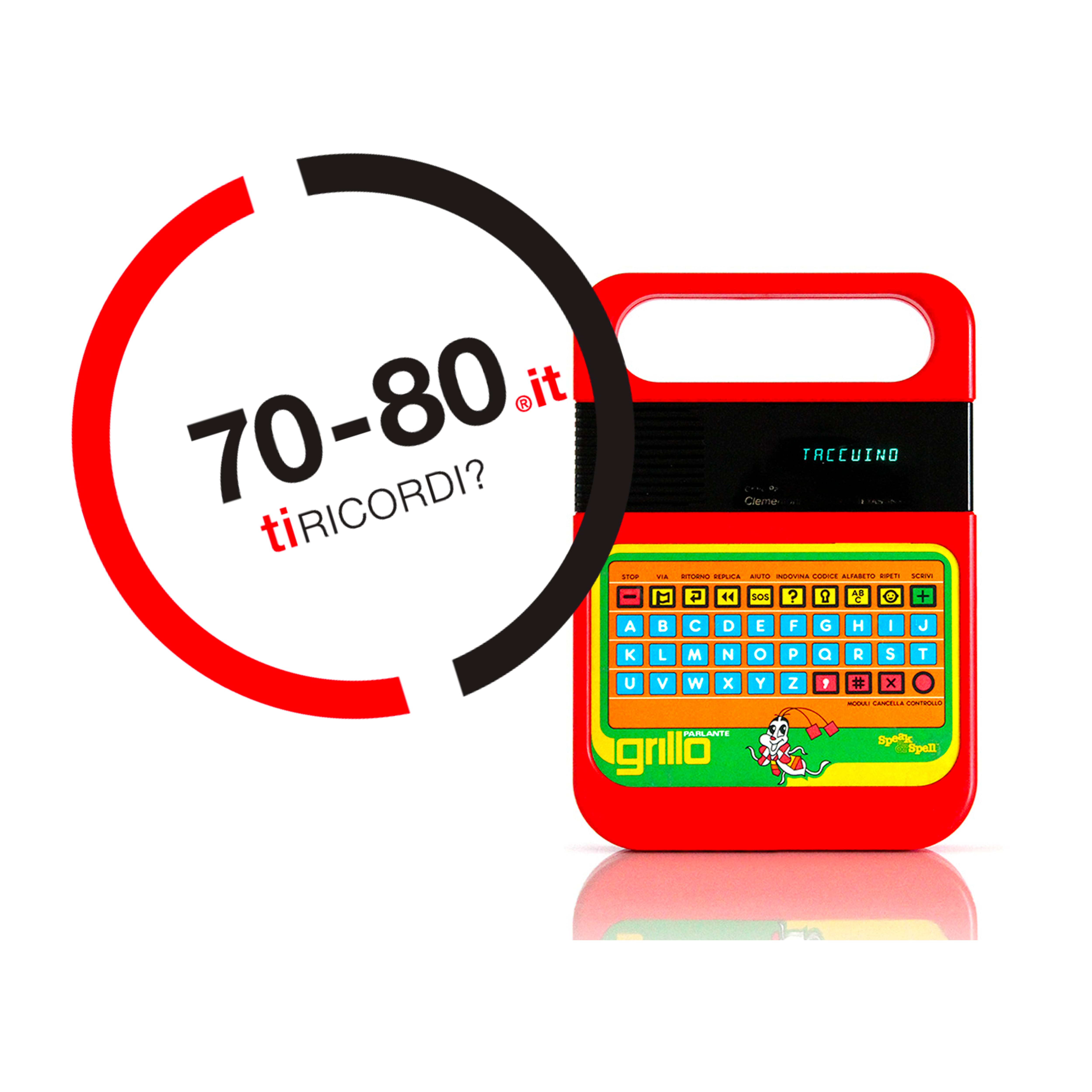 SETTANTAxOTTANTA: Anni 70-80. Il Grillo Parlante insegna a scrivere e parlare divertendosi. Diventa il protagonista del film E.T.