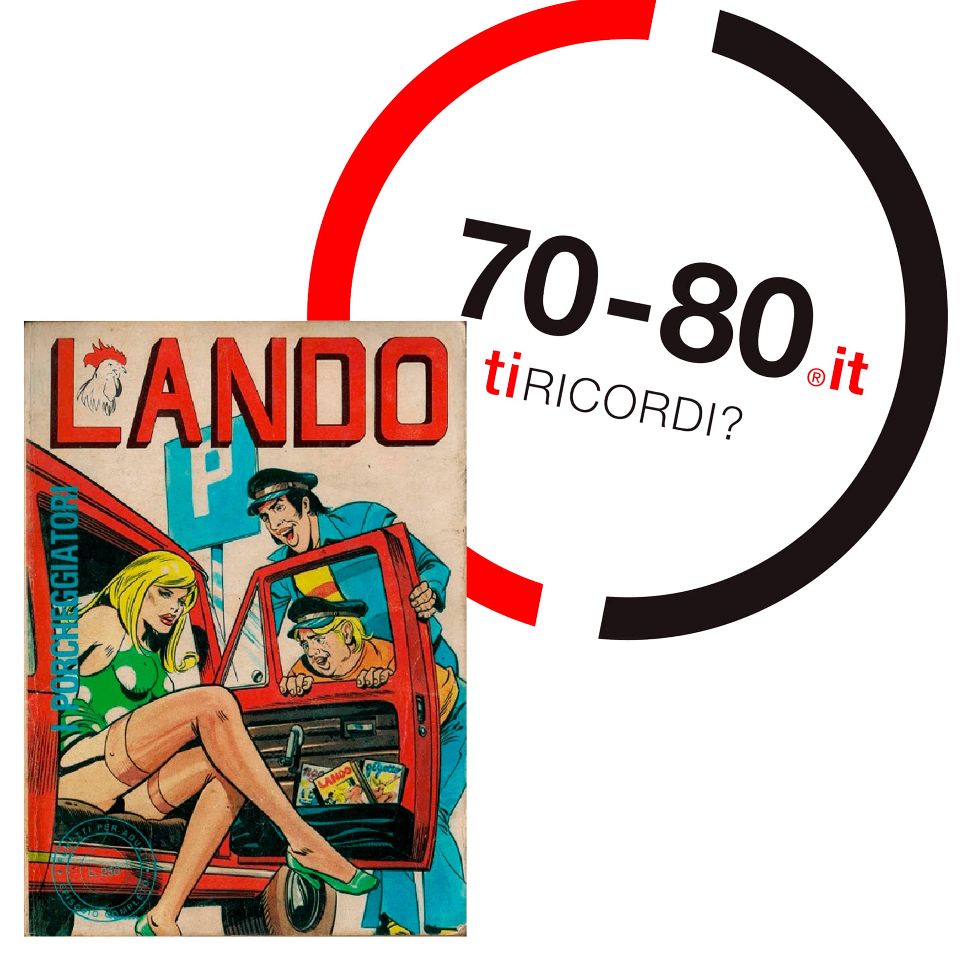 SETTANTAxOTTANTA: Il Lando - fumetto erotico per adulti