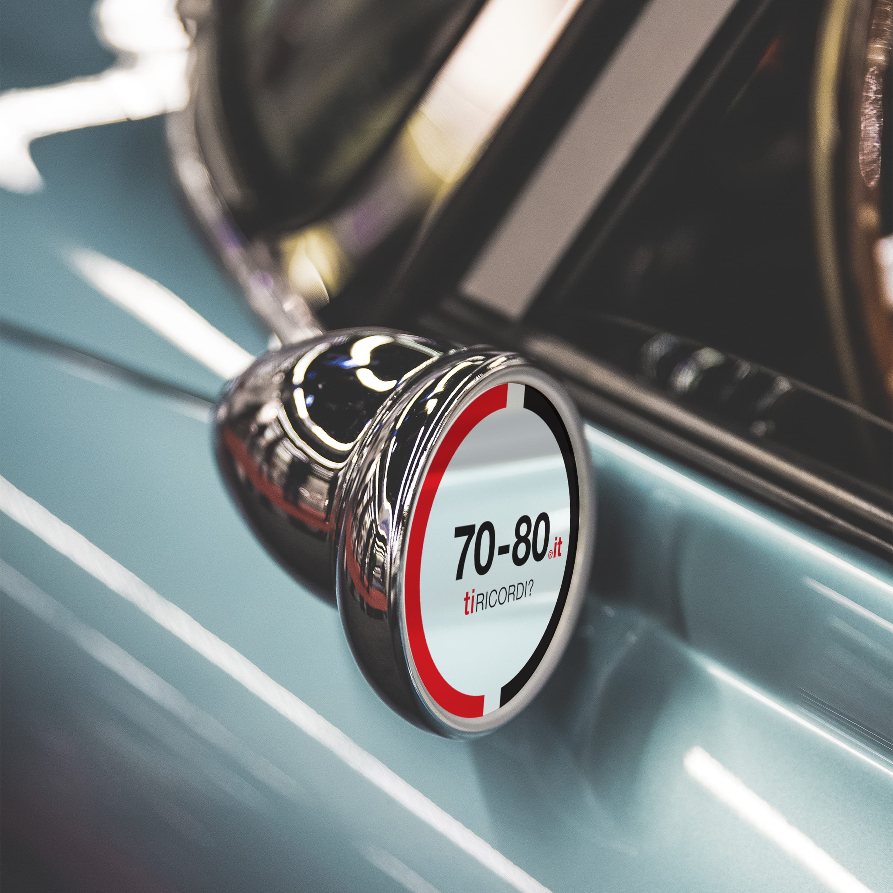 SETTANTAxOTTANTA: 1977. Lo specchietto retrovisore esterno per automobili diventa obbligatorio