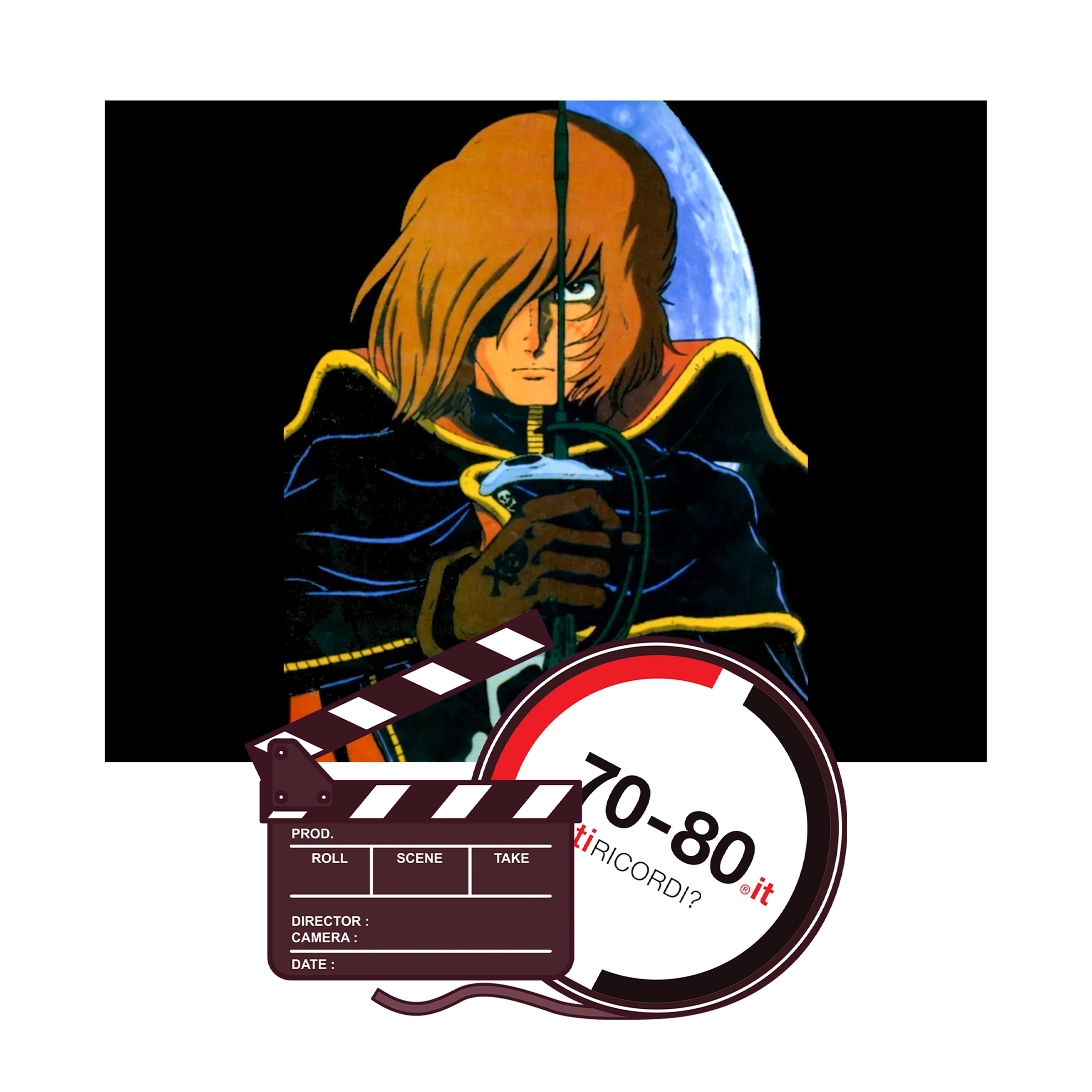 SETTANTAxOTTANTA: 1979. Arriva in Italia Capitan Harlock con la benda contro le mazoniane e l’apatia sociale
