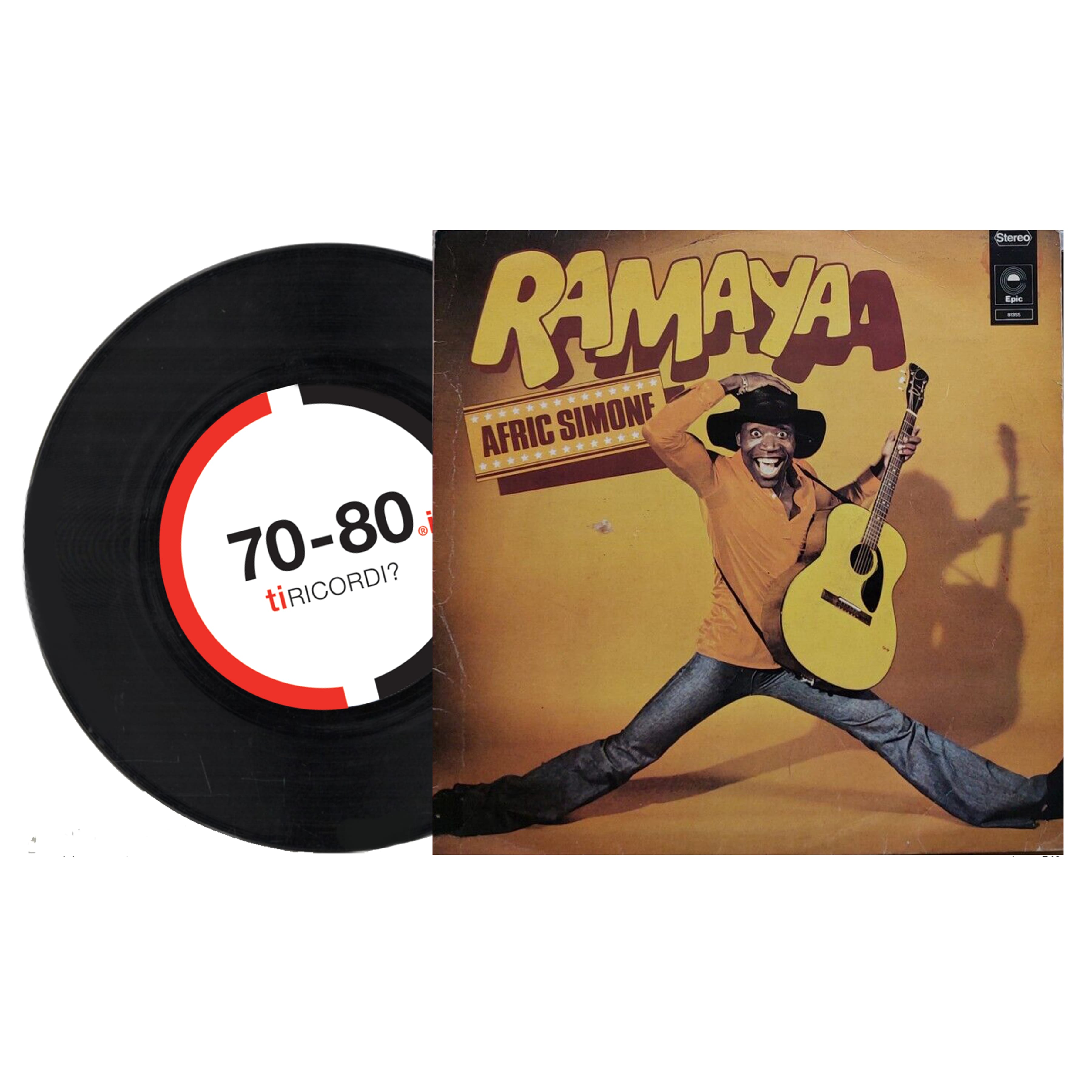 SETTANTAxOTTANTA 1976: In cima alla hit parade italiana arriva Ramaya di Afric Simone, dal testo incomprensibile.