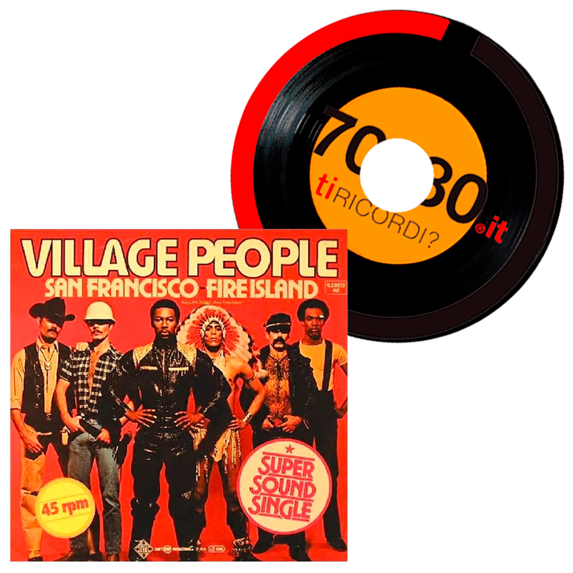 SETTANTAxOTTANTA: 1977. San Francisco, over the top dei Village People, gruppo icona dell’immaginario gay