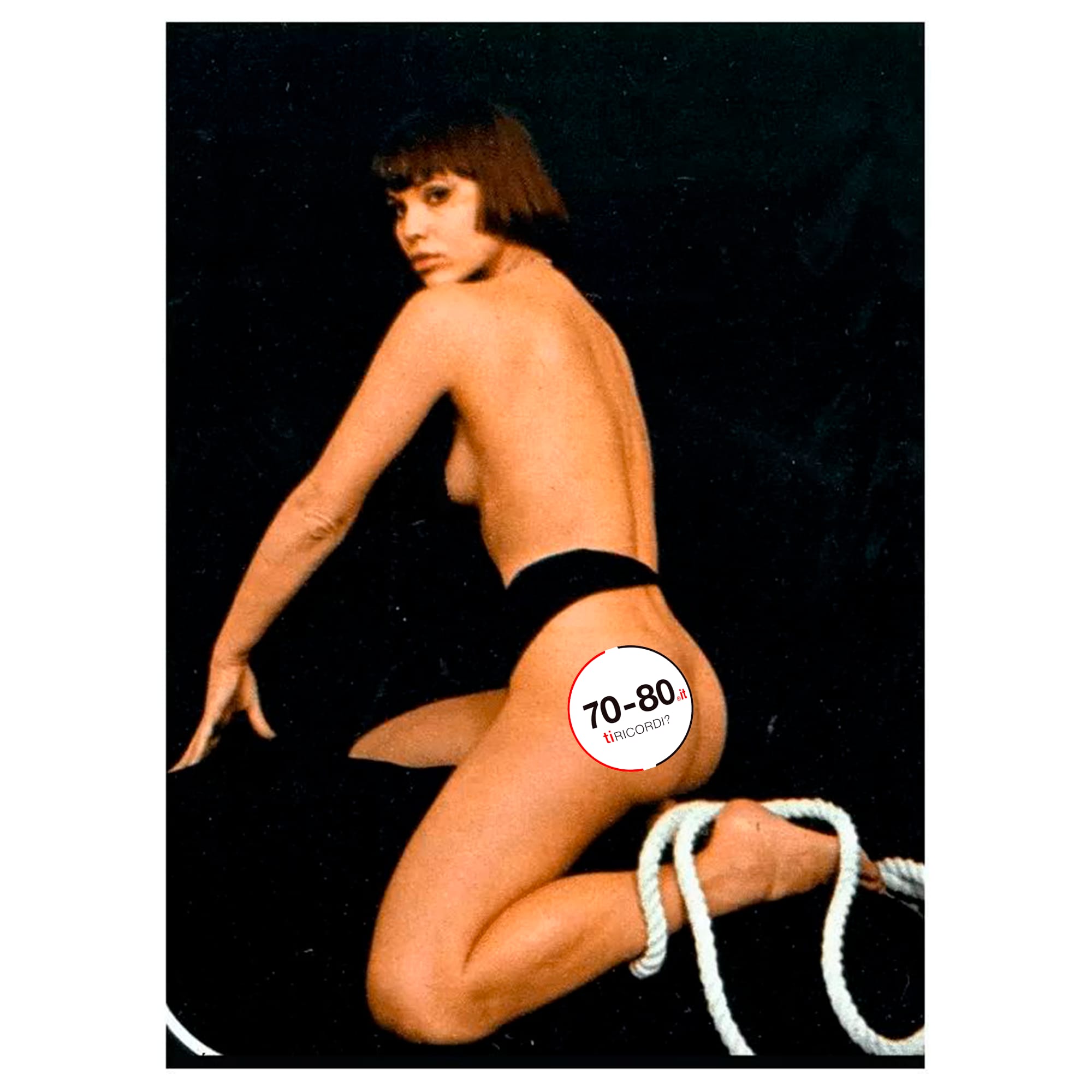 SETTANTAxOTTANTA: 1983. A quasi 40 anni Rosa Fumetto è la prima strip girl integrale della tv pubblica a il Cappello sulle Ventitré