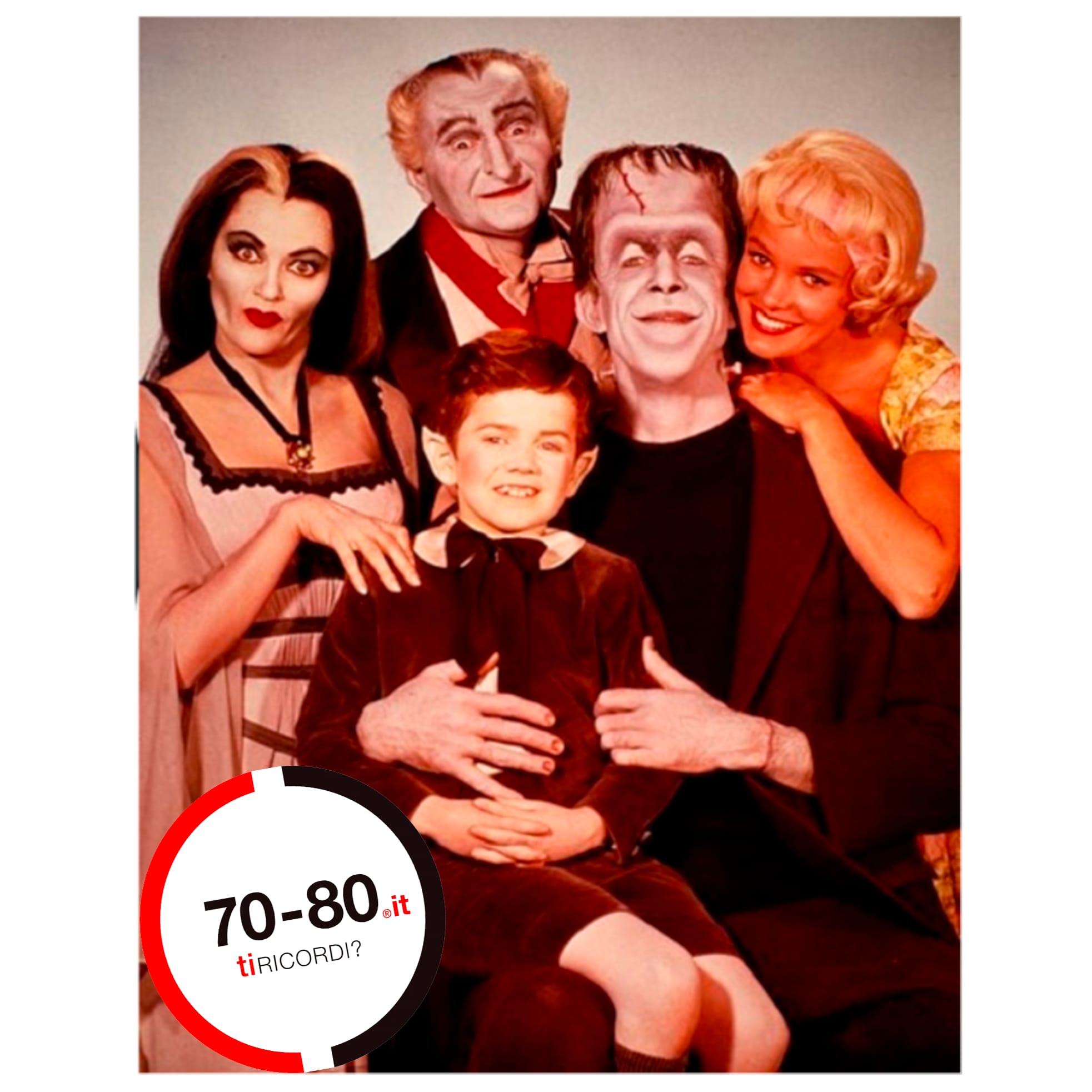 SETTANTAxOTTANTA: 1964. Arrivano I Mostri La serie antagonista degli Addams che negli Stati Uniti ebbe maggior successo