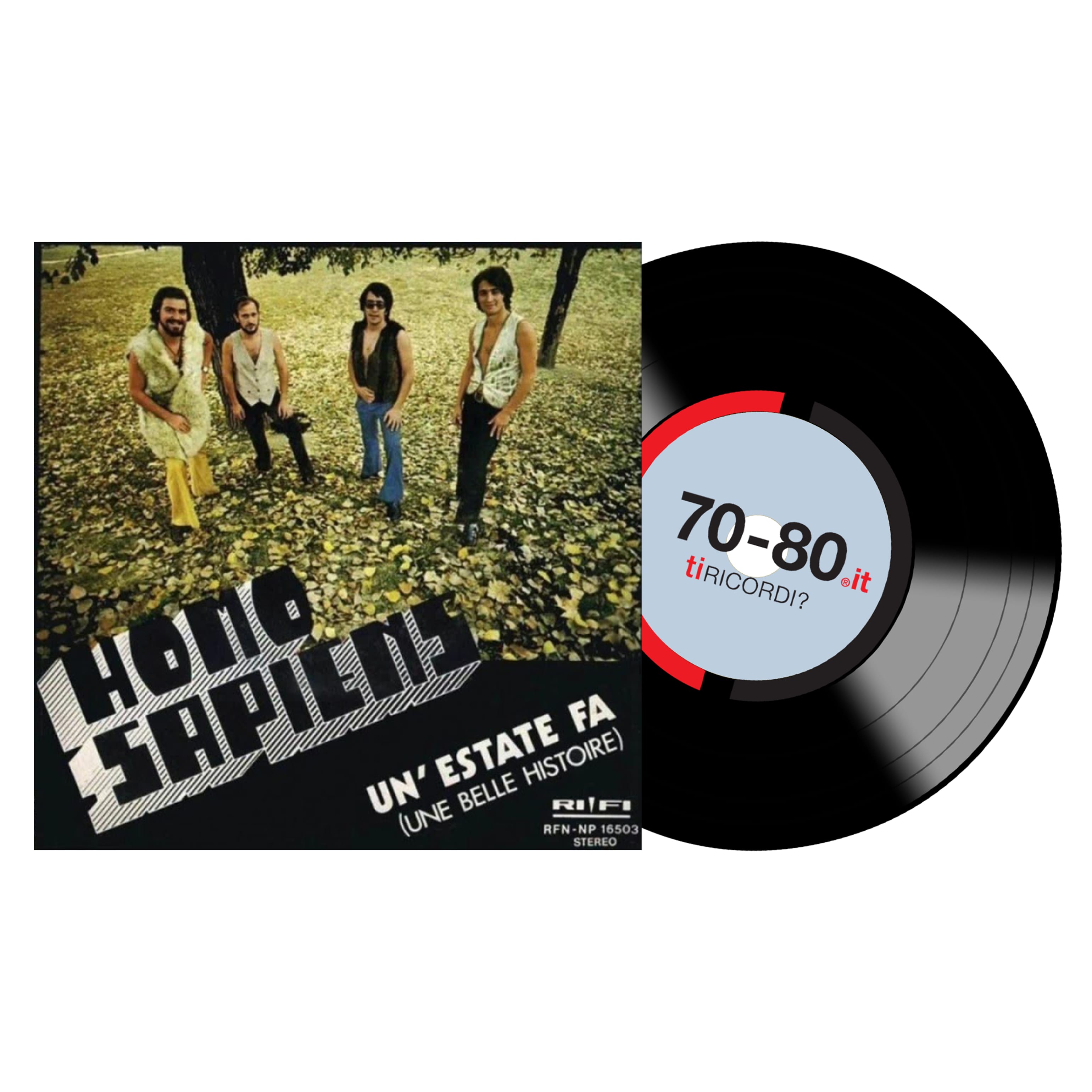 SETTANTAxOTTANTA: 1972. Gli Homo Sapiens portano al successo la versione italiana di Une belle histoire del francese Michel Fugain