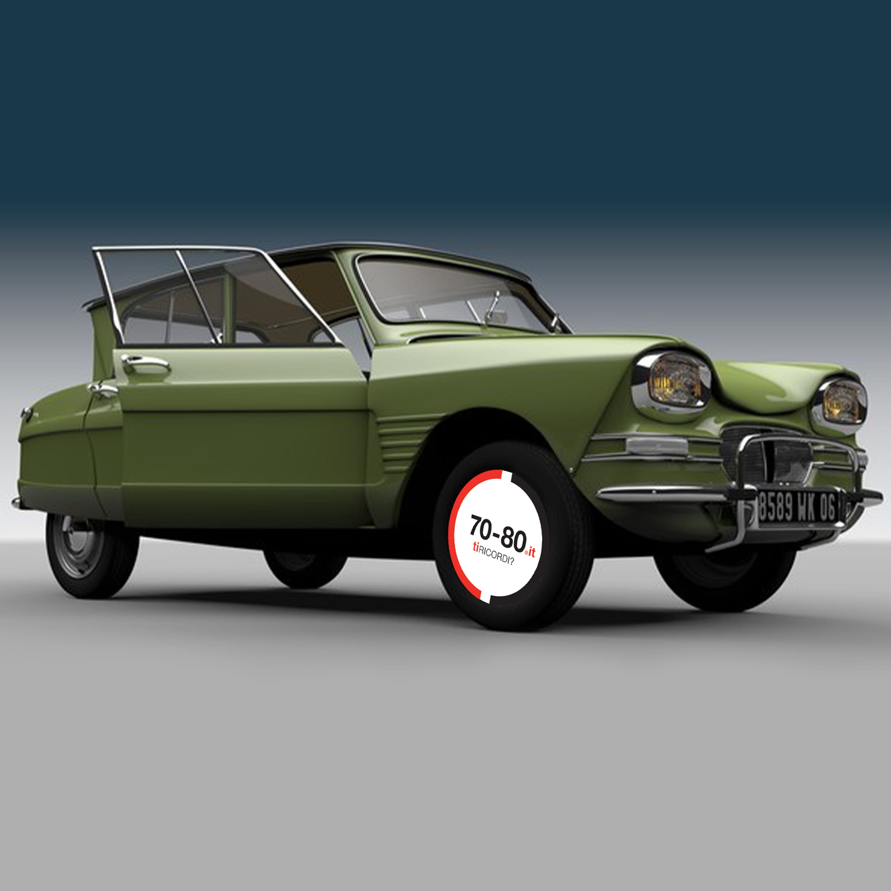 SETTANTAxOTTANTA: 1961 La Ami 6 è la sorella della 2CV. Alla presentazione per evidenziarne la fragilità, la concorrenza invita le persone ad ammaccarla