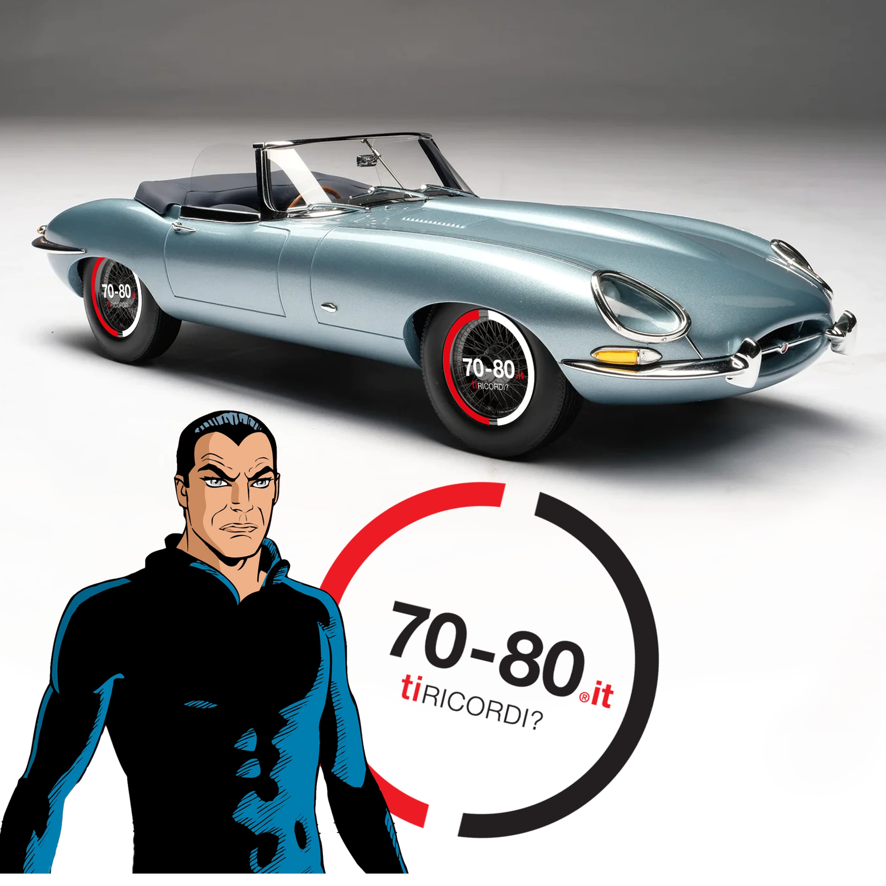 SETTANTAxOTTANTA: 1962. Quando la Jaguar diffidò le sorelle Giussani a citare l’E Type nel fumetto Diabolik