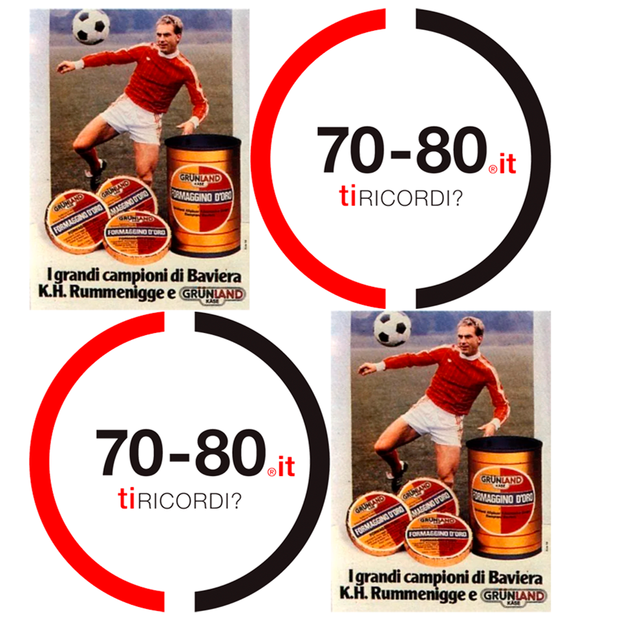 SETTANTAxOTTANTA; Formaggino d'oro Grunland