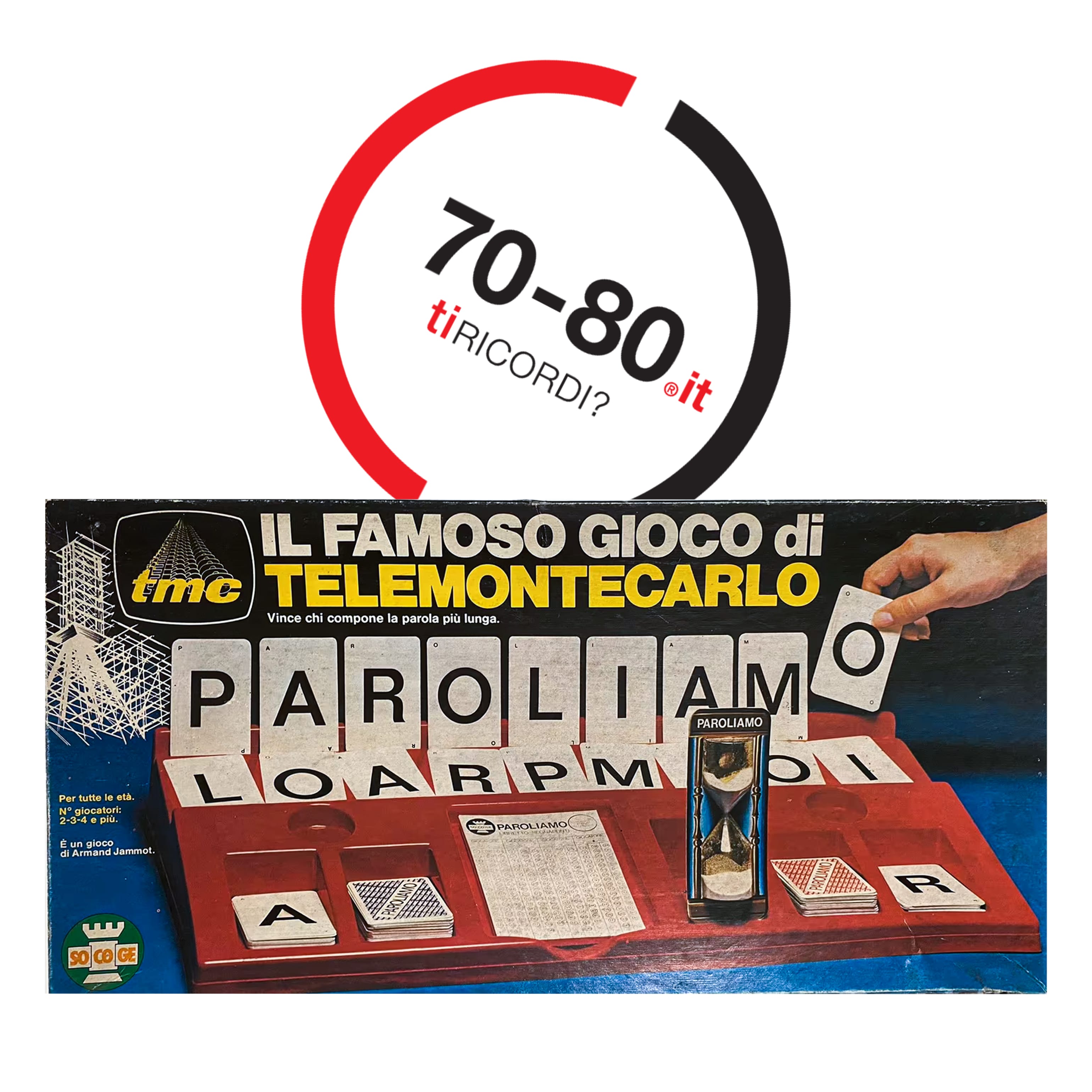 SETTANTAxOTTANTA: 1977. A Telemontecarlo c’è Paroliamo, il quiz condotto da Lea Pericoli. Anticipa i game show trasmessi dagli anni ’80