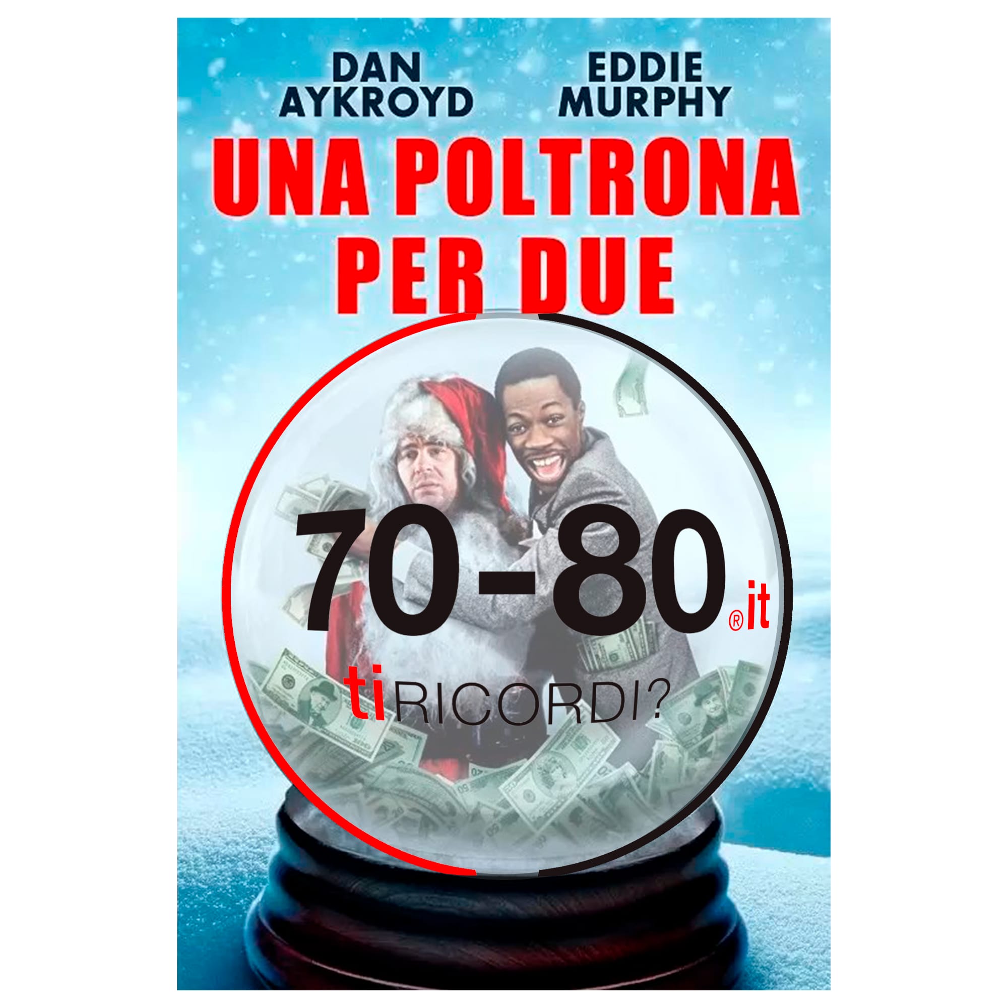 SETTANTAxOTTANTA: 1983. Una poltrona per due, con la coppia di fratelli rivali diventa un classico di Natale con Murphy e Aykroyd