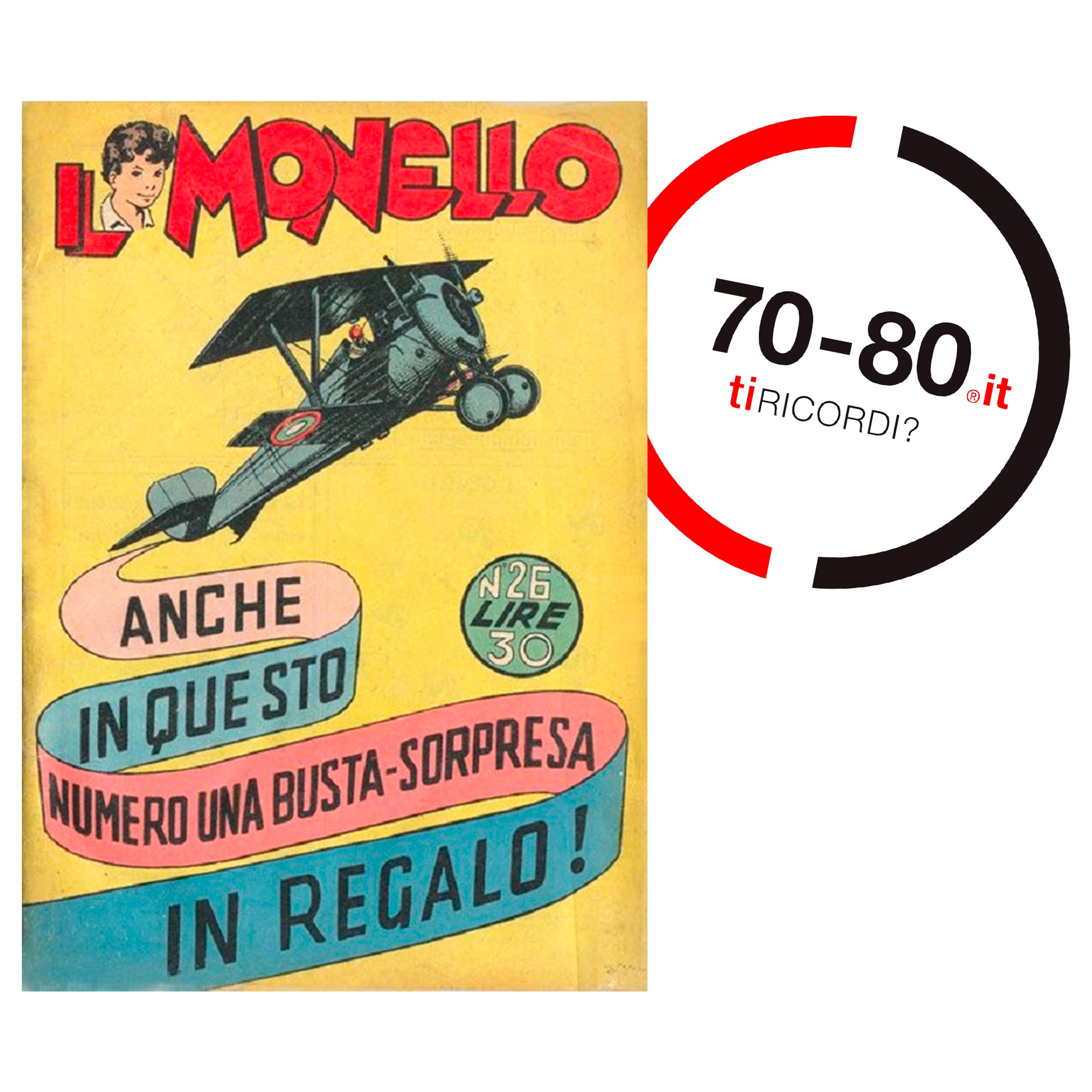 SETTANTAxOTTANTA: Anni 70-80. Quando si andava in edicola a cercare le buste sorpresa