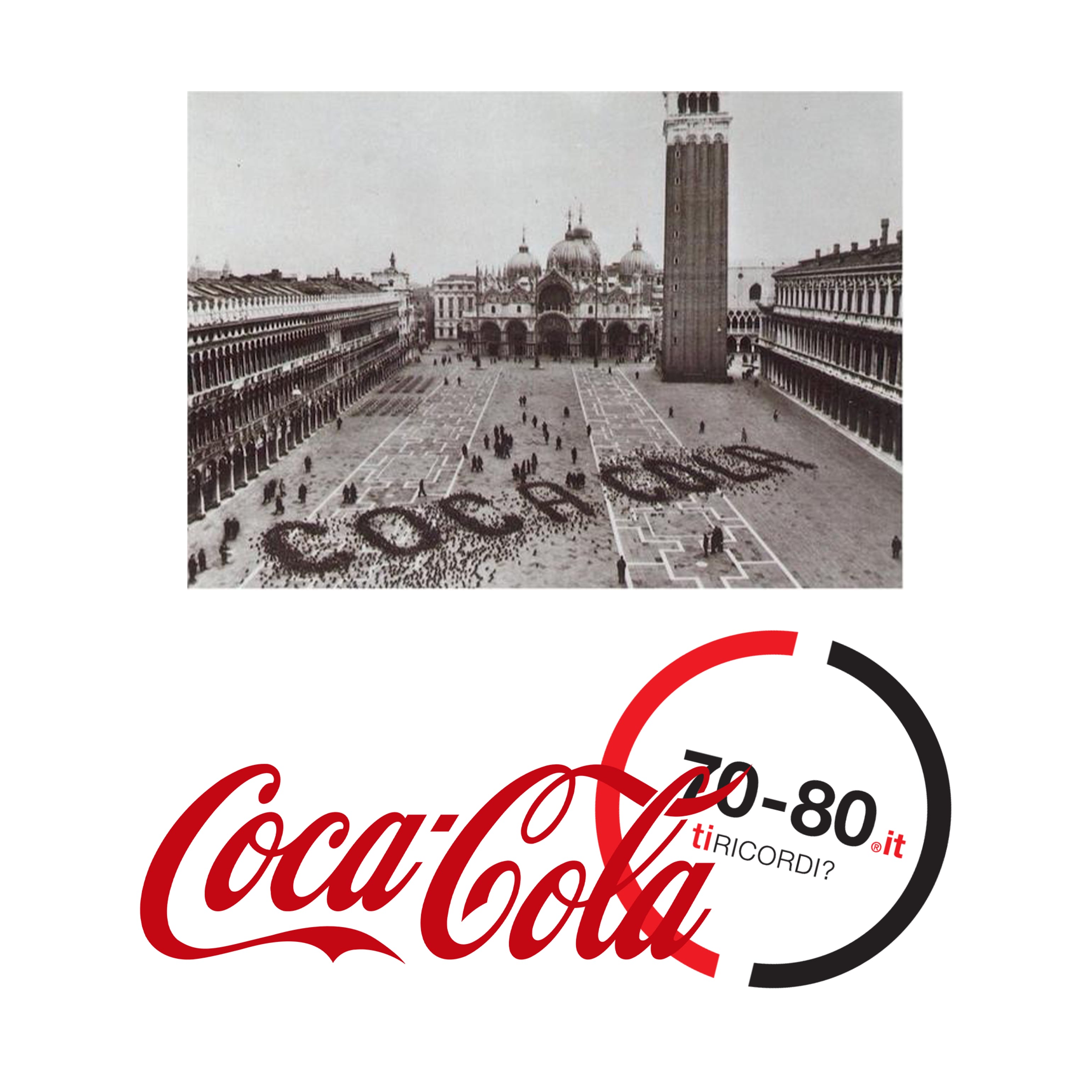 SETTANTAxOTTANTA: Anni 60-70. La Coca Cola si fa pubblicità con i piccioni. Il mistero delle foto veneziane