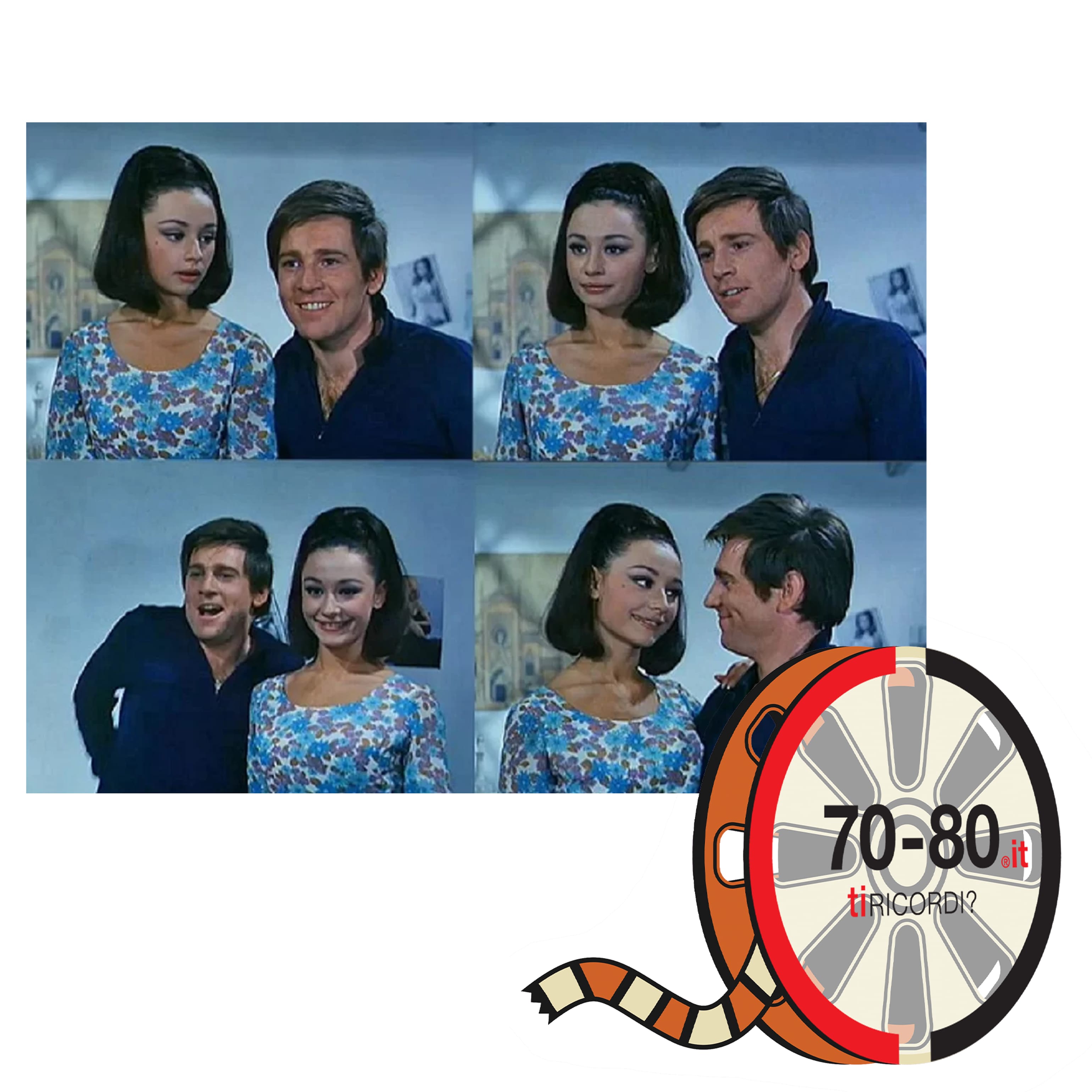 SETTANTAxOTTANTA: 1966. Le spie, il telefilm americano portafortuna di Enzo Cerusico. Recita assieme a Raffaella Carrà