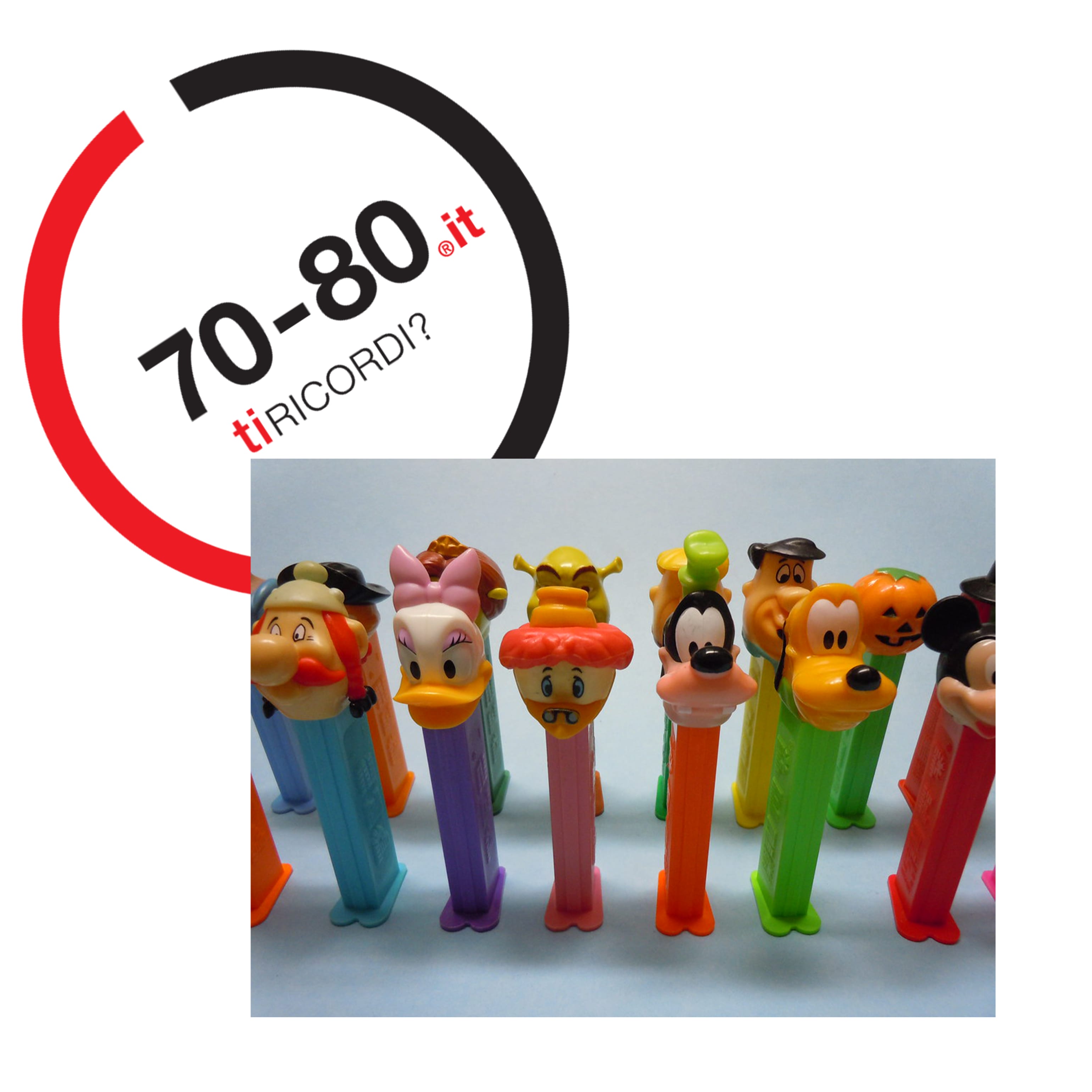 SETTANTAxOTTANTA: 1980. Nel mondo dilaga la moda dei Pez candy dispenser. In Italia invece gli Sparacaramelle fanno flop