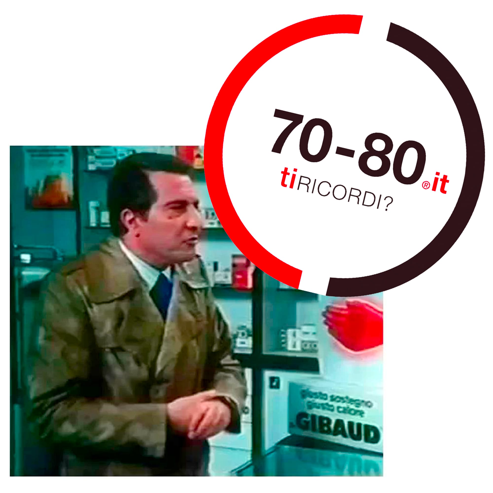 SETTANTAxOTTANTA: 1979. L’attore Pino Caruso è protagonista degli spot della cintura del Dr. Gibaud